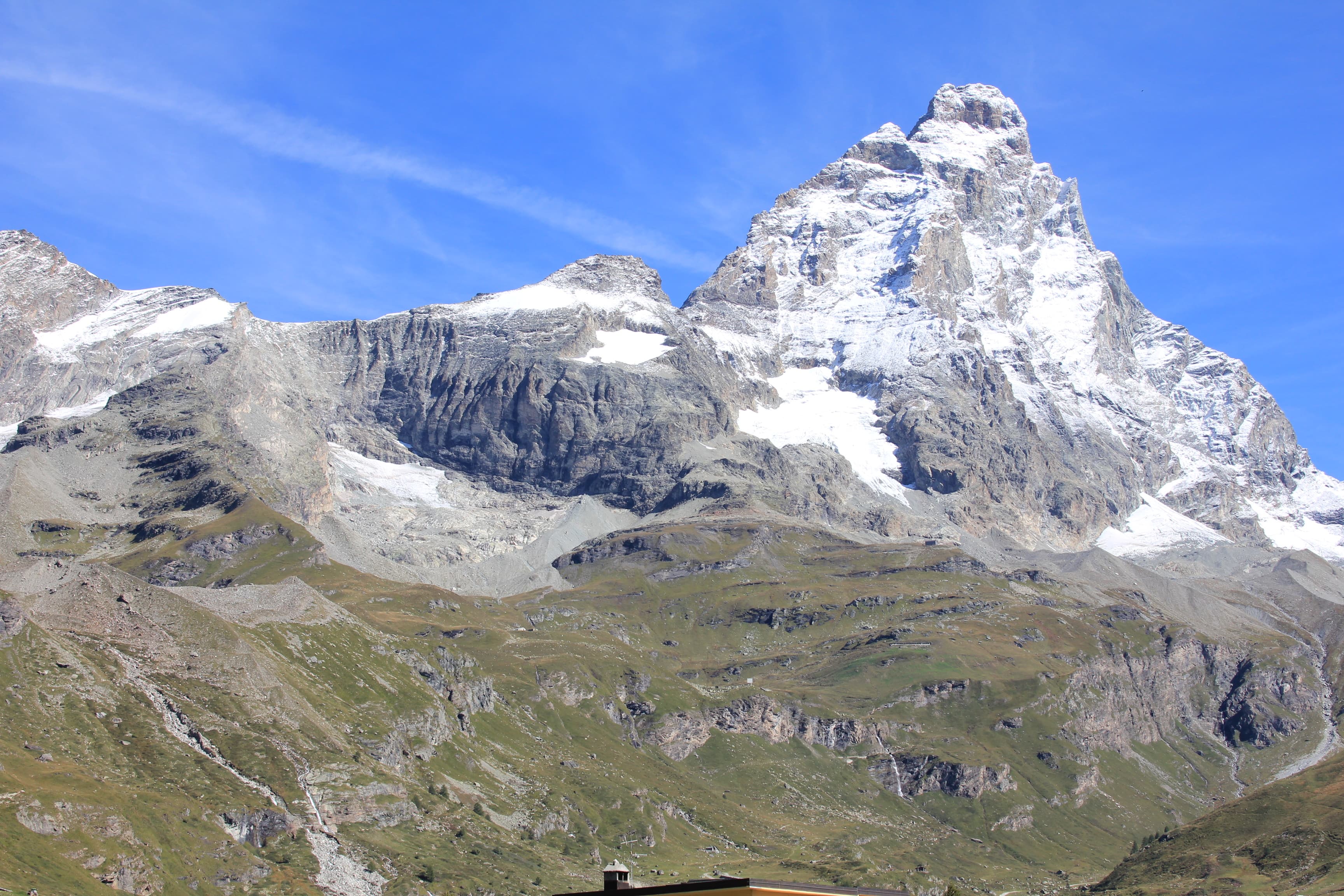 Mountains and sky view