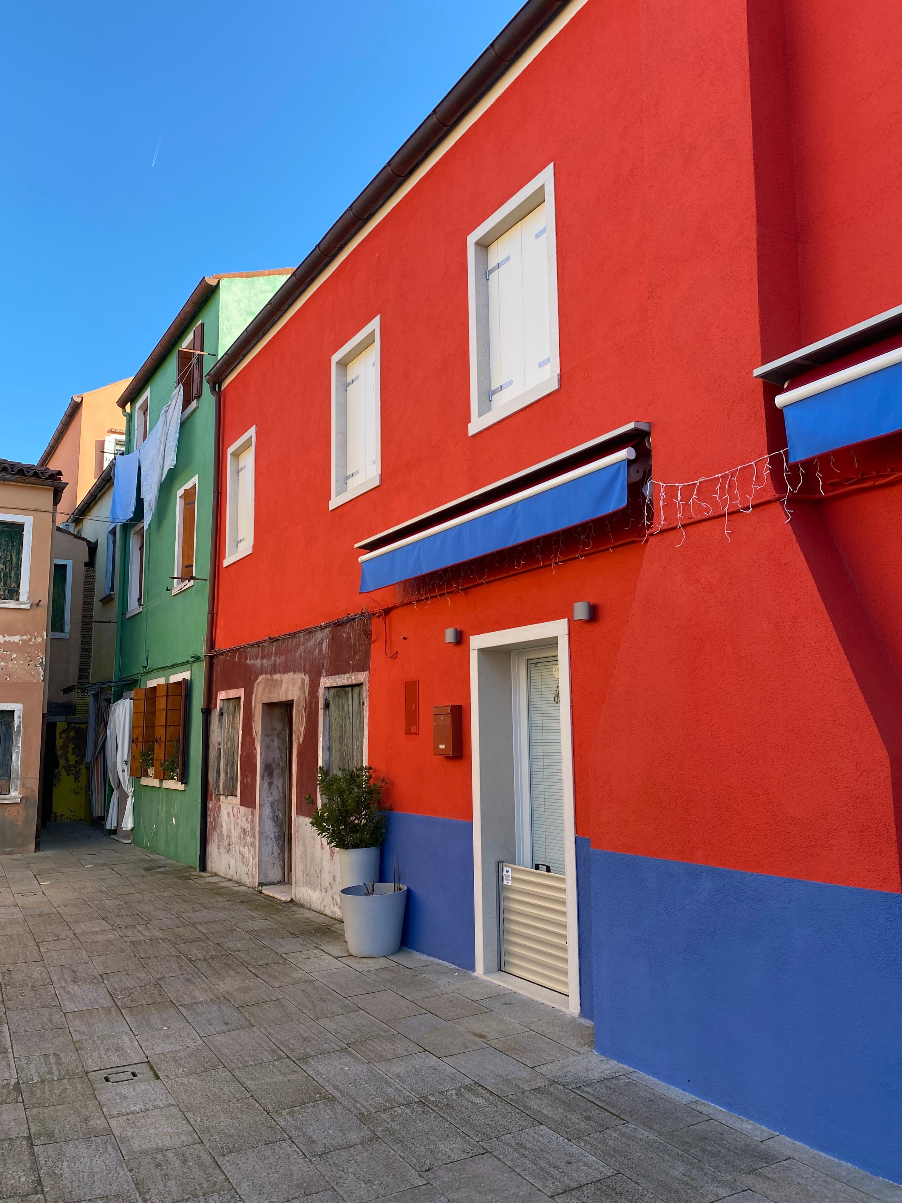 Colorful hotel in portugal