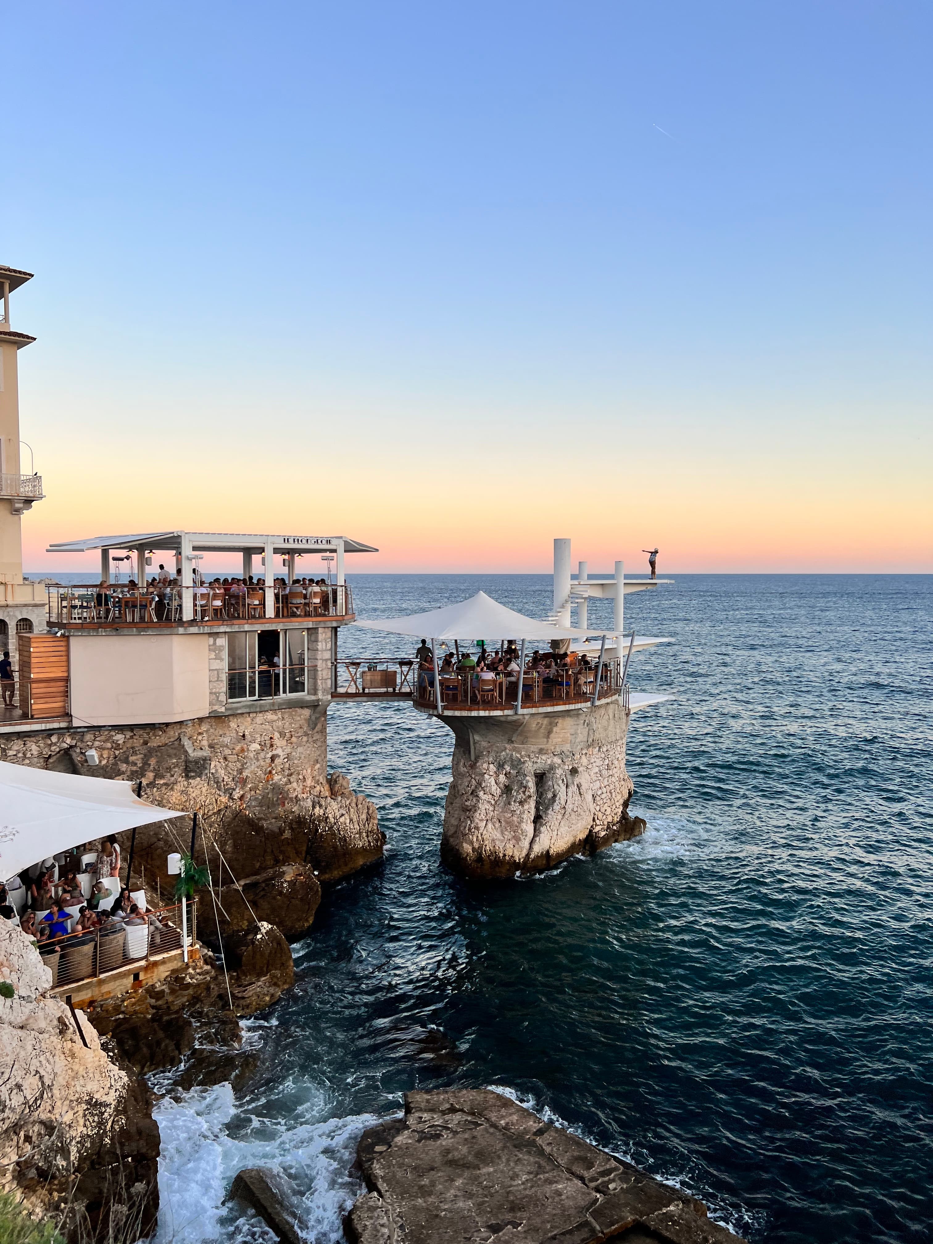 BEautiful view of Le Plongeoir