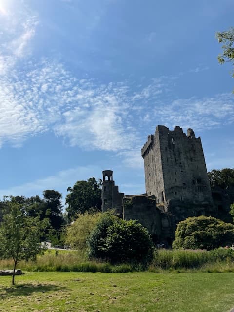 VIew of Blarney Castle & Gardens