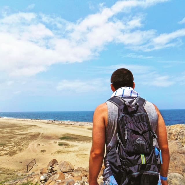 Picture of Eric hiking