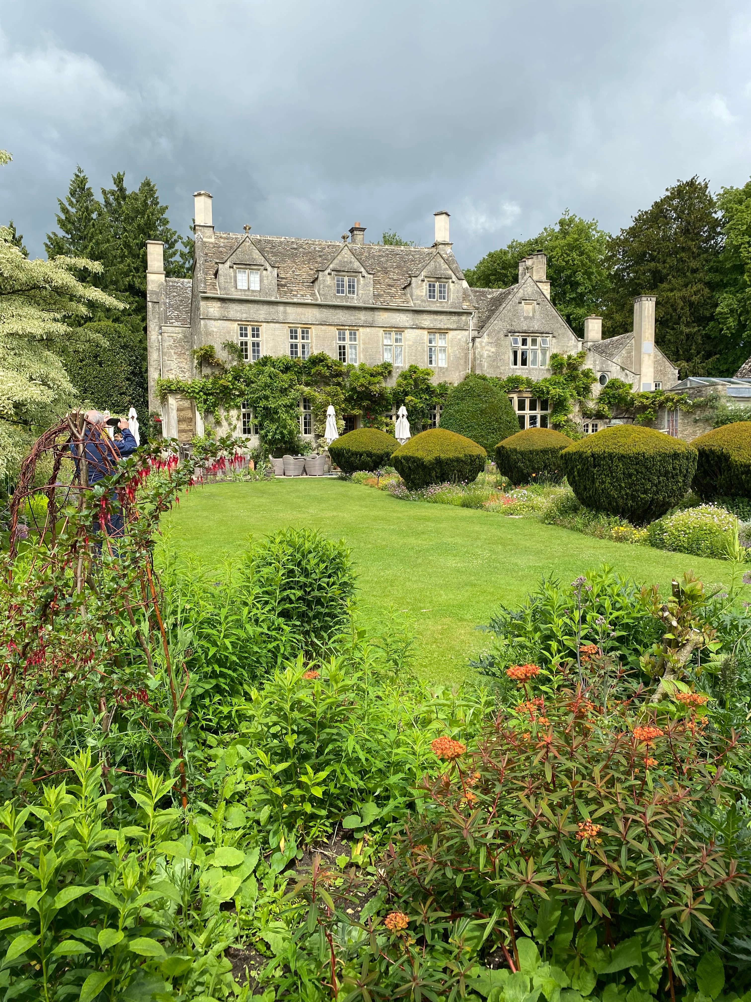 Beautiufl view of Barnsley House
