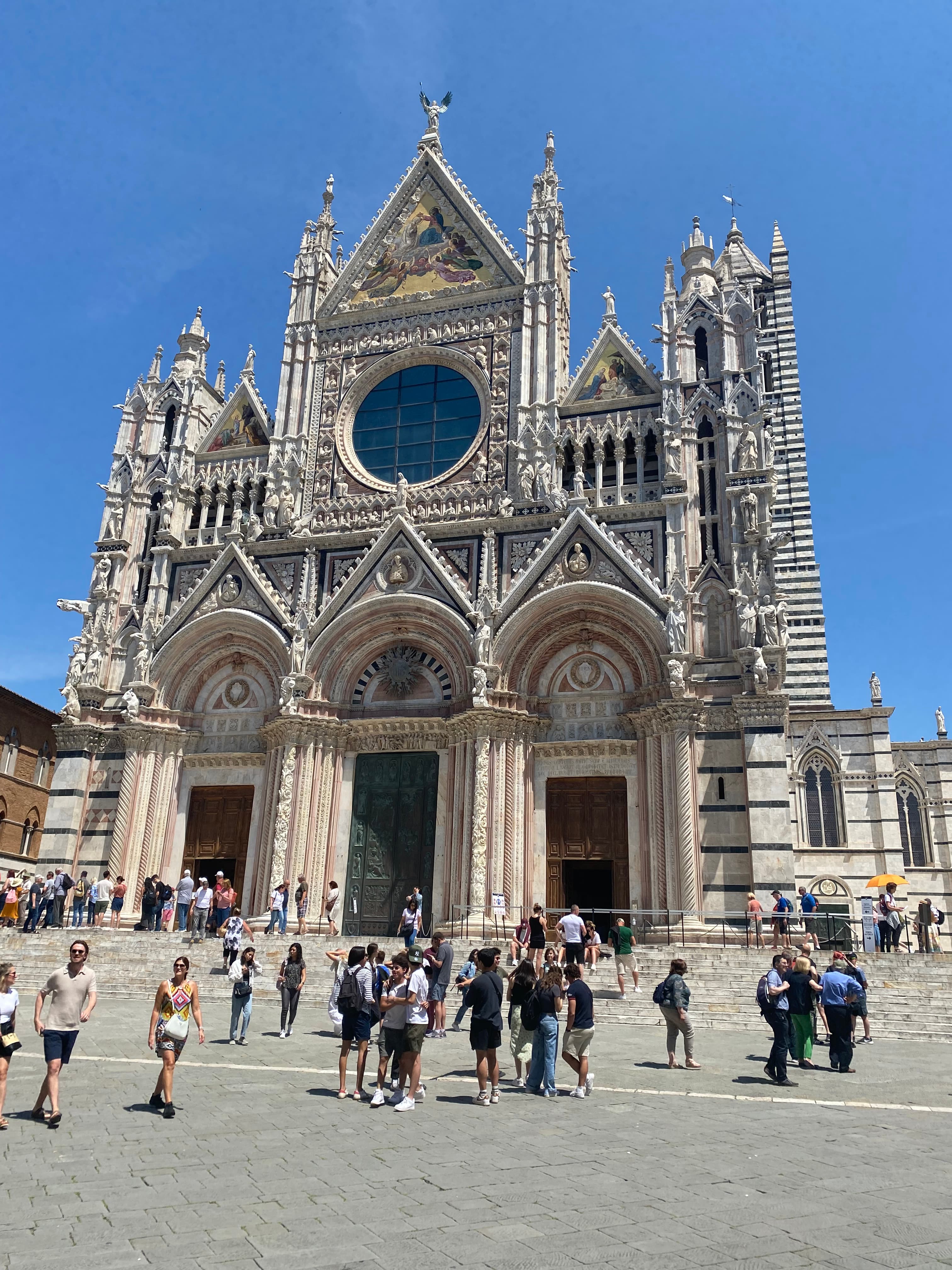 Beautiful view of Duomo di Siena