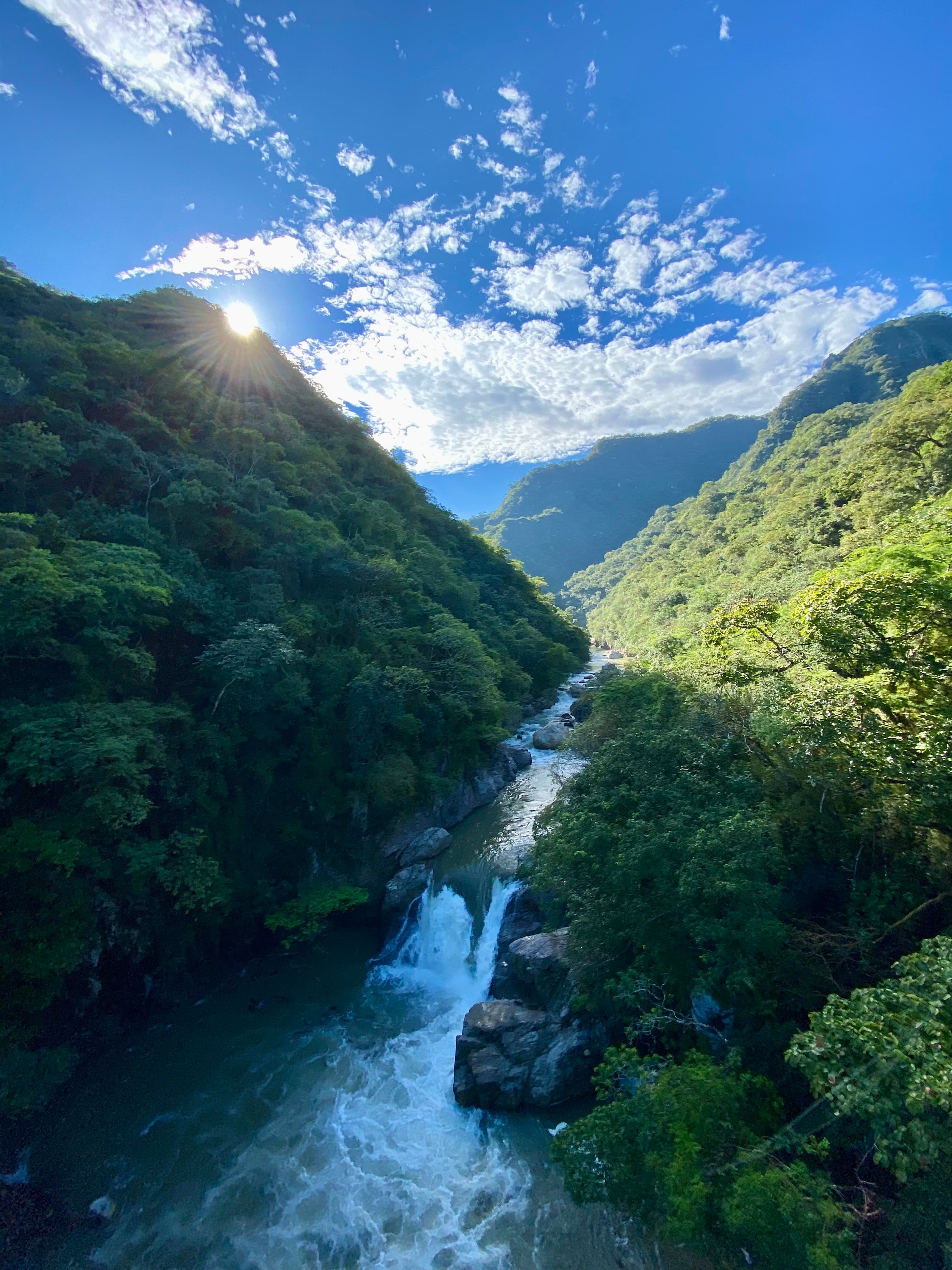 Beautiful view of valley