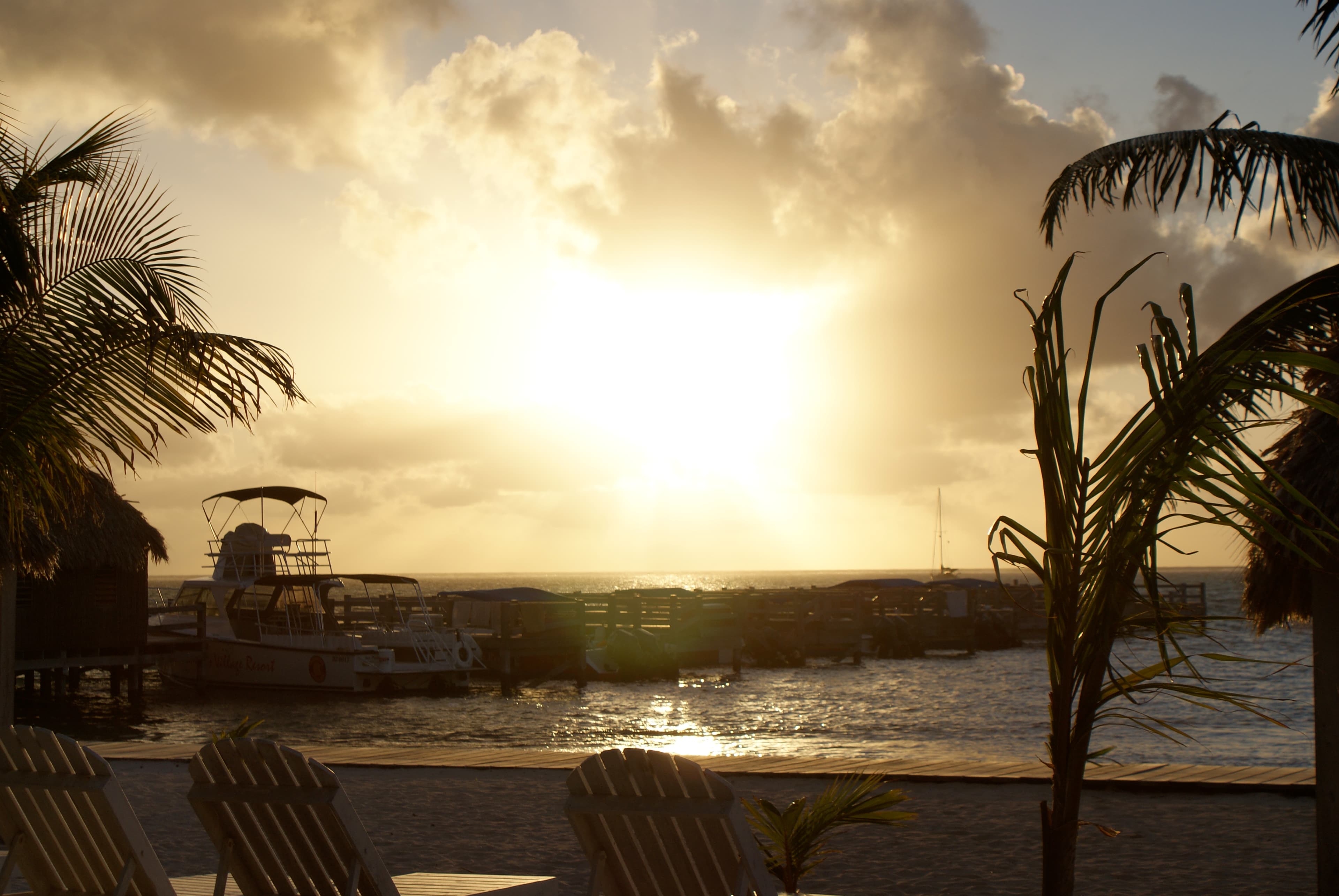 Beautiful view of sunset