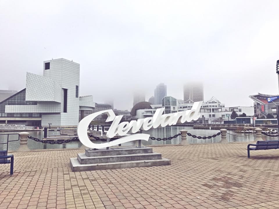 cleveland sign board