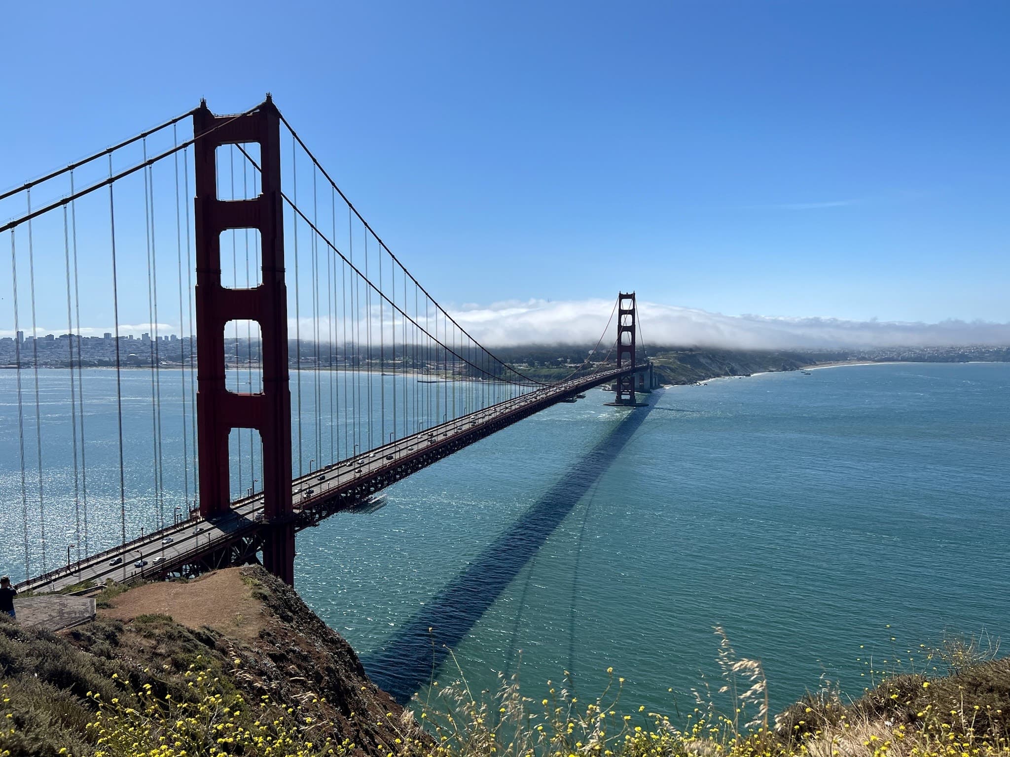 View of the Golden Gate Bridge