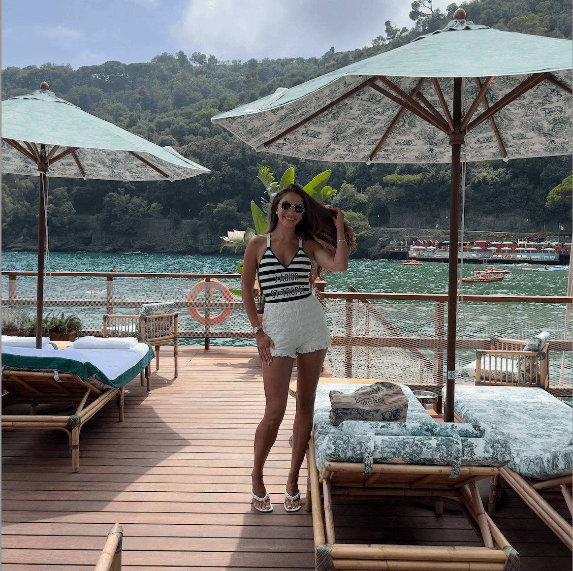 Picture of Mckenzie at Portofino, Italy