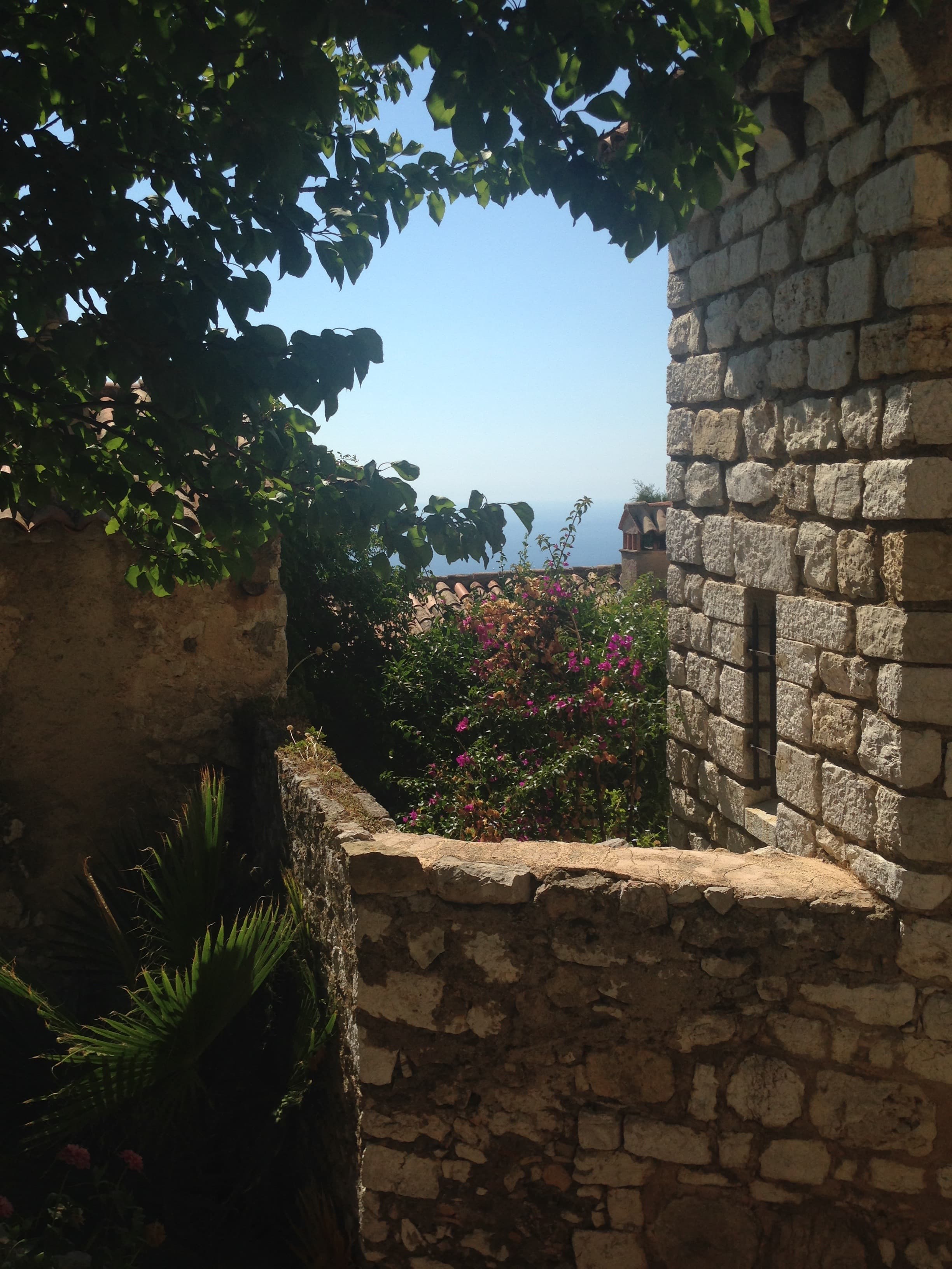 view of a brick building outside during the daytime.