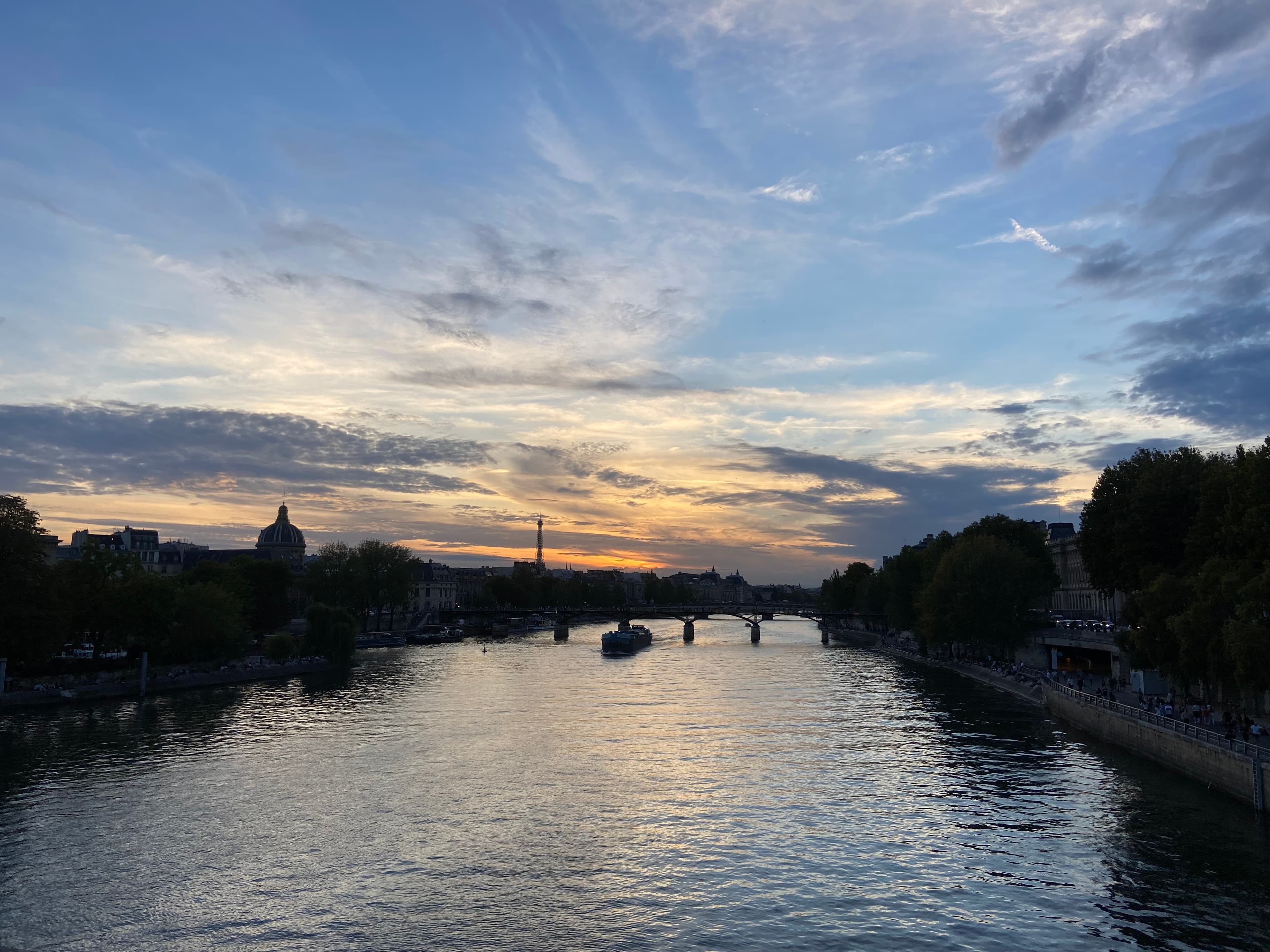 Beautiful view of sunset