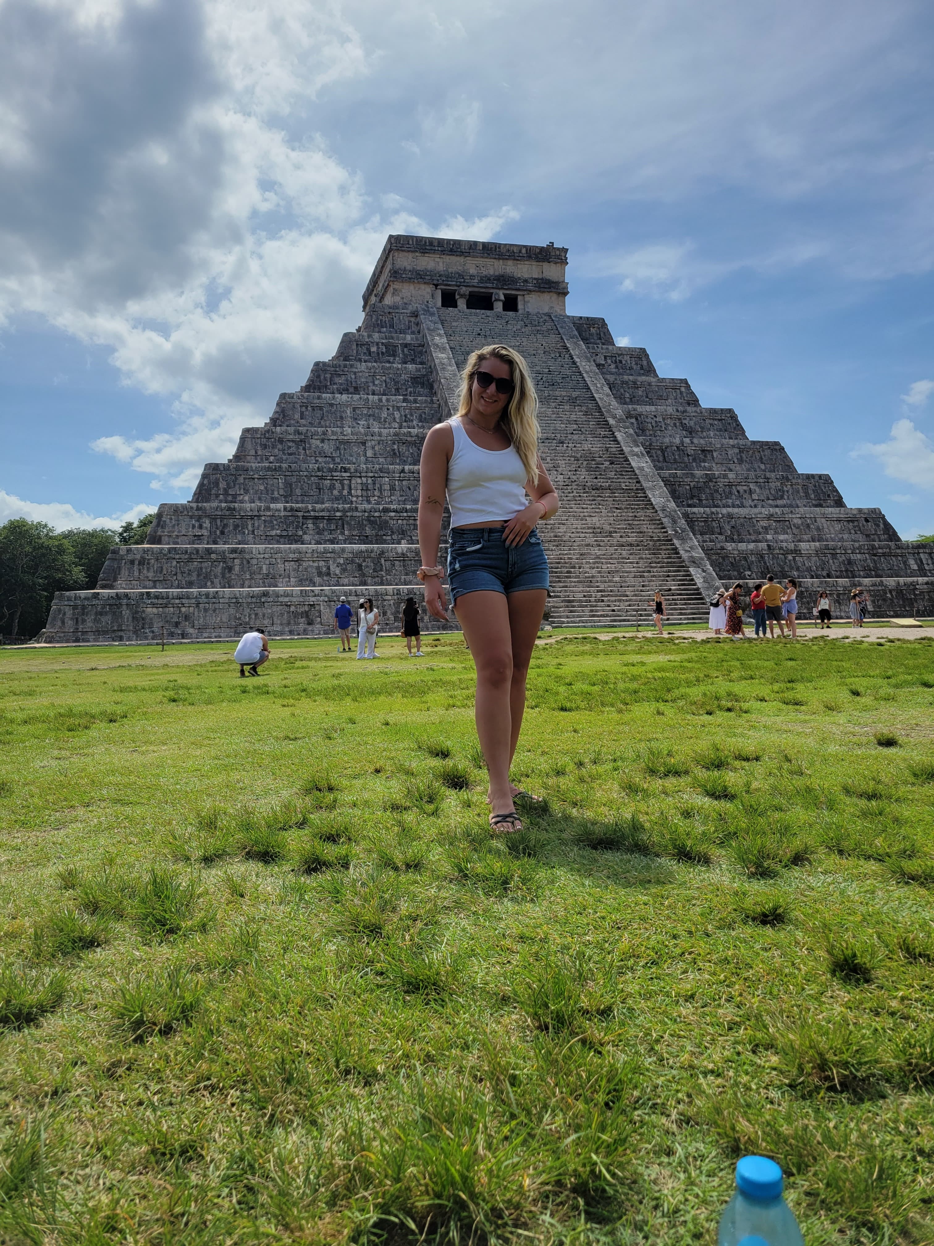 Picture of Brittany at Chichén Itzá