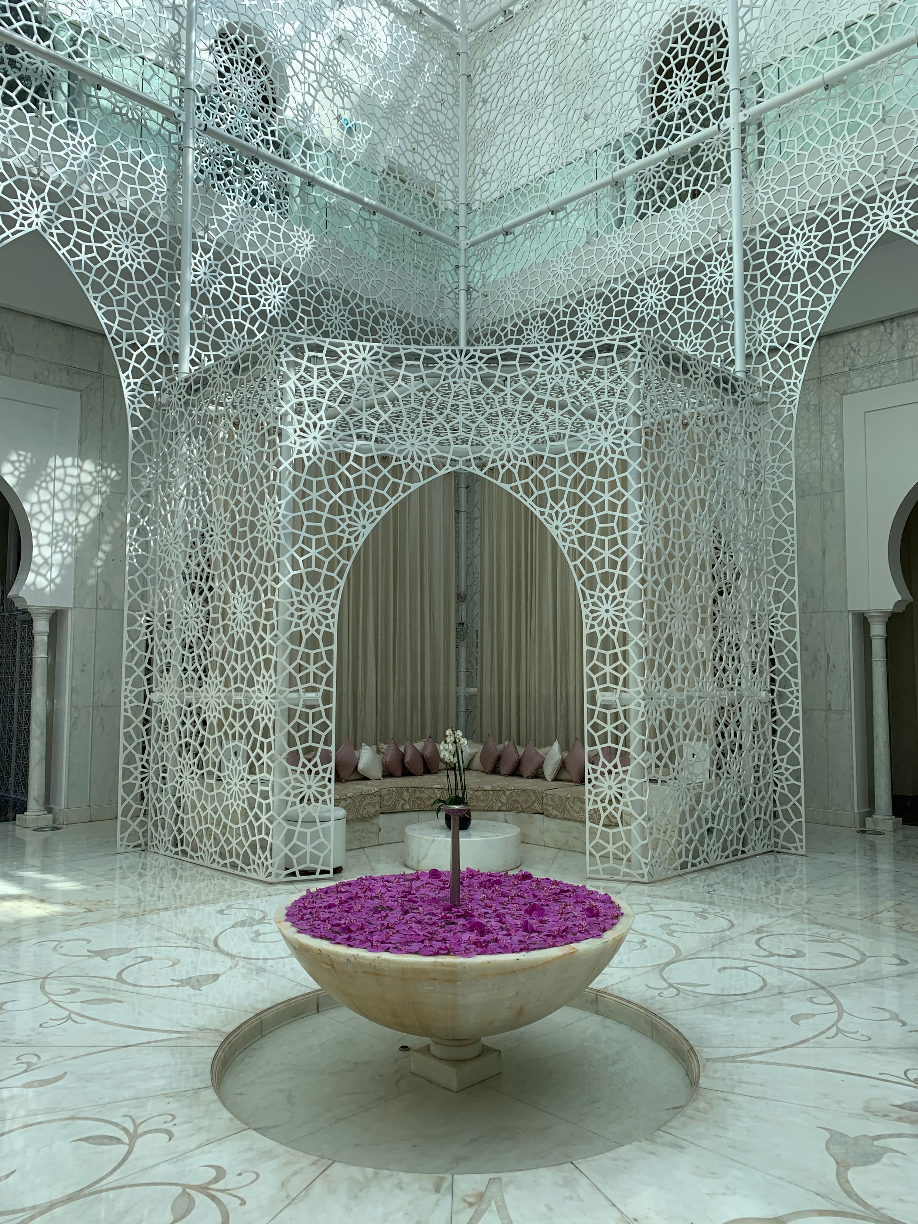 Beautiful view of Royal Mansour Marrakech