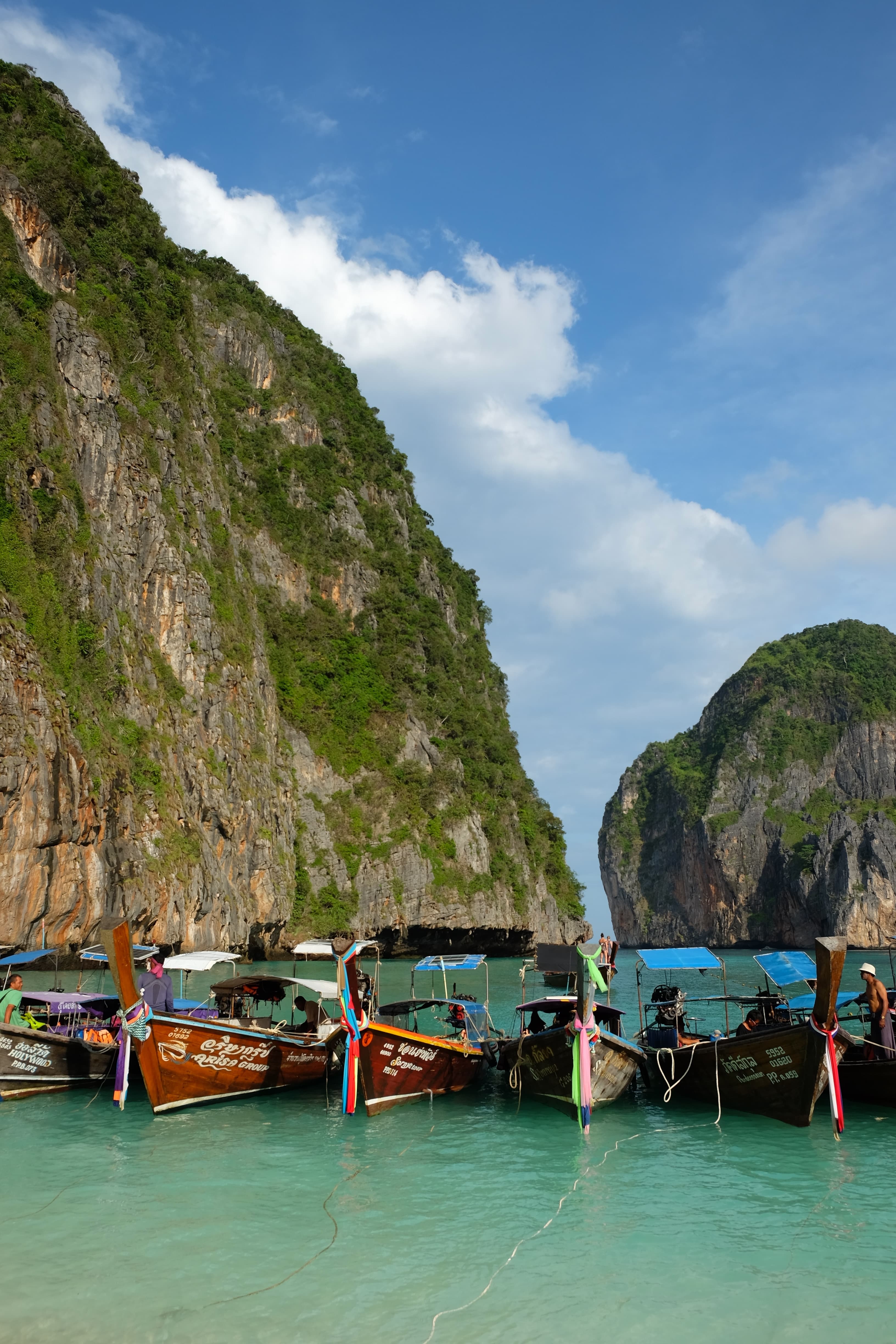 Beautiful view of Maya Bay