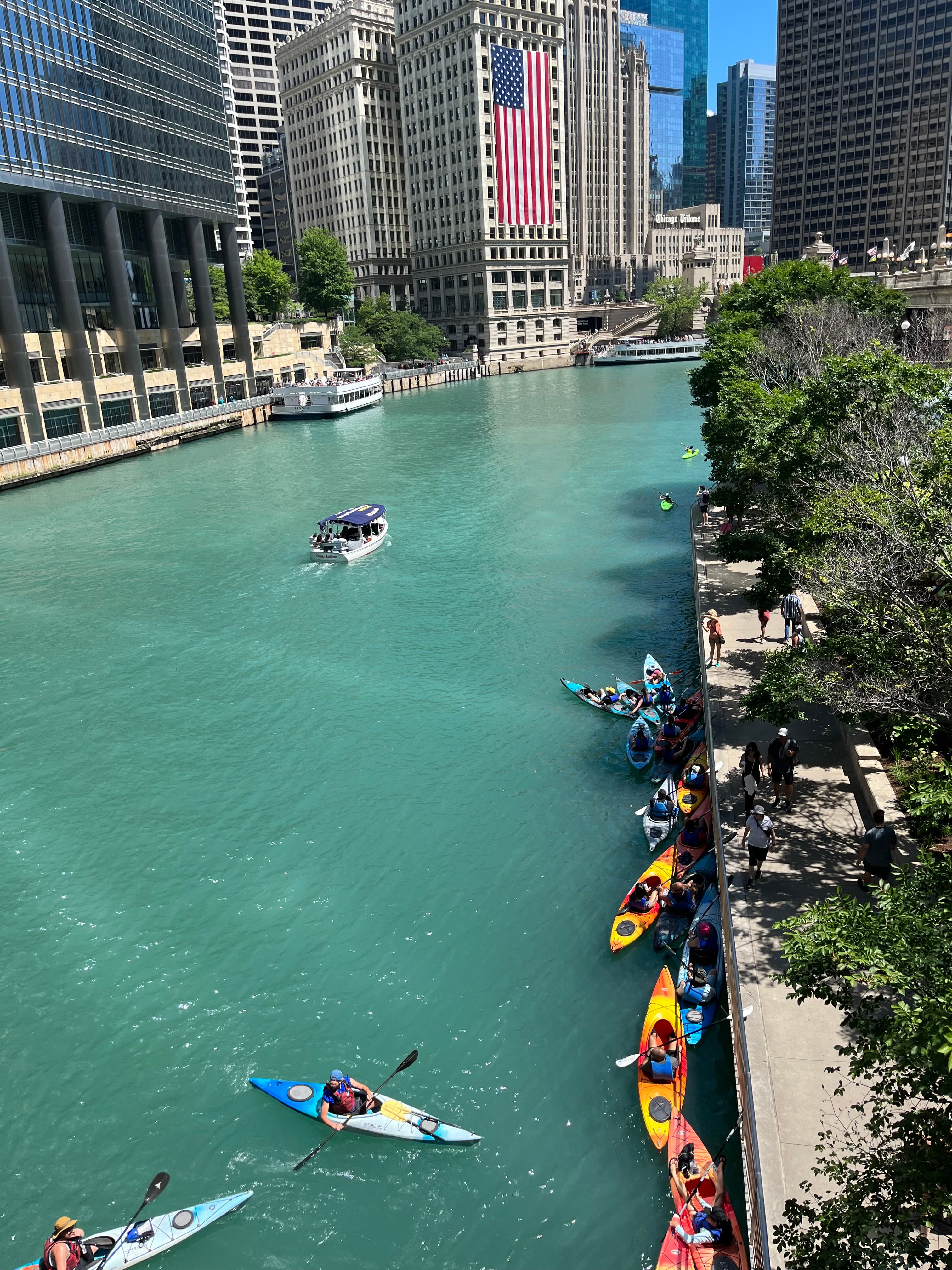 View of Chicago River