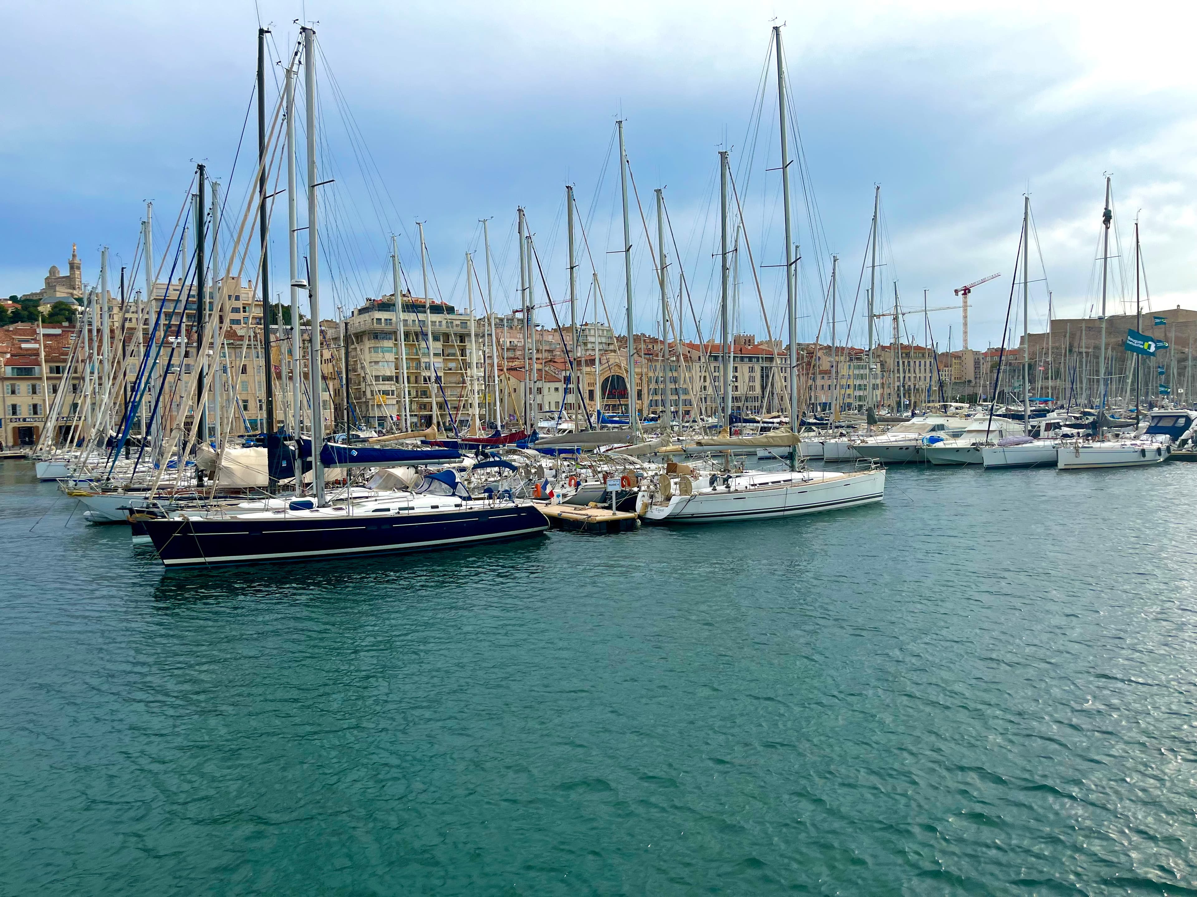 VIew of Old Port of Marseille