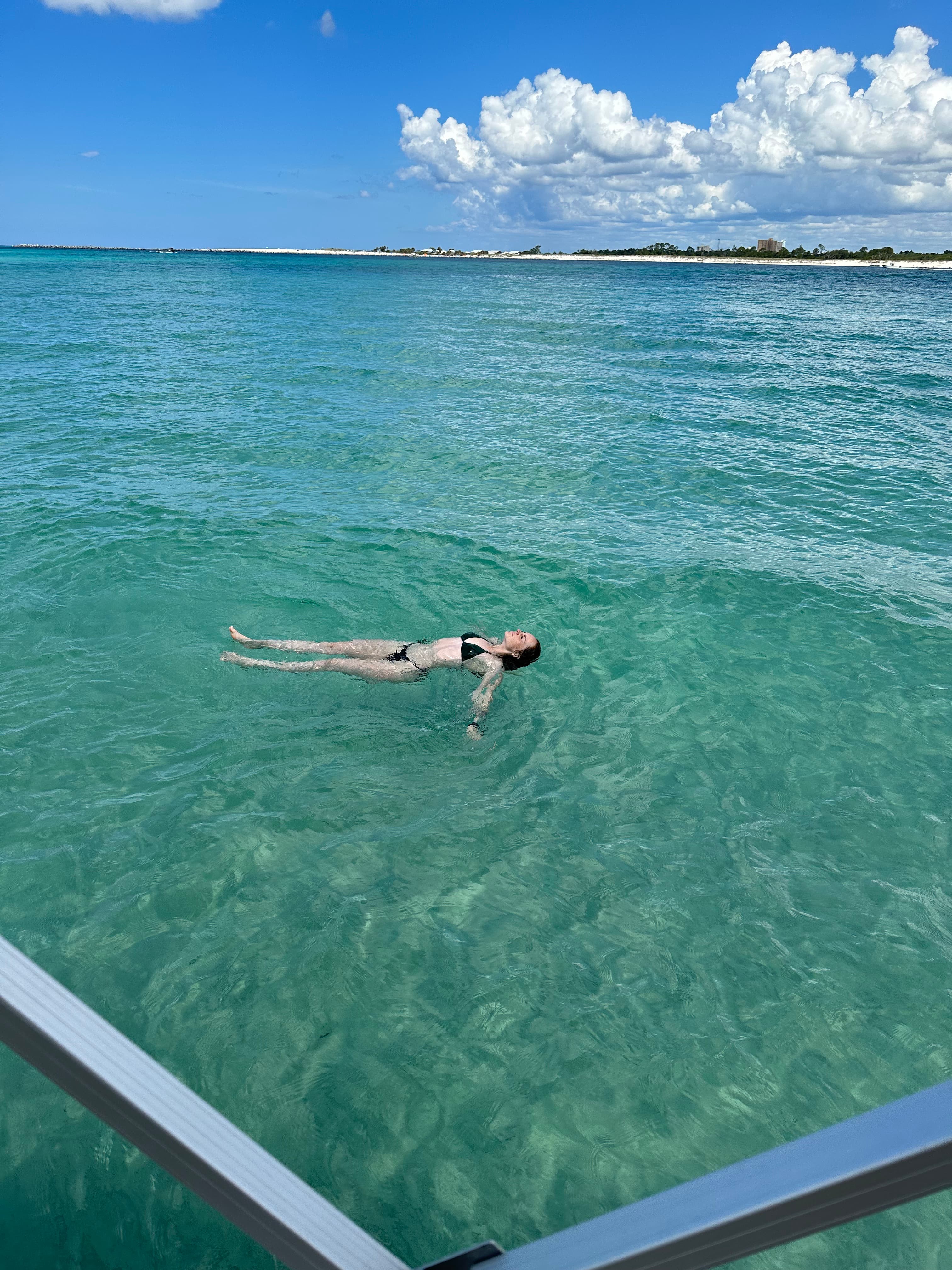 Picture of Sarah swimming