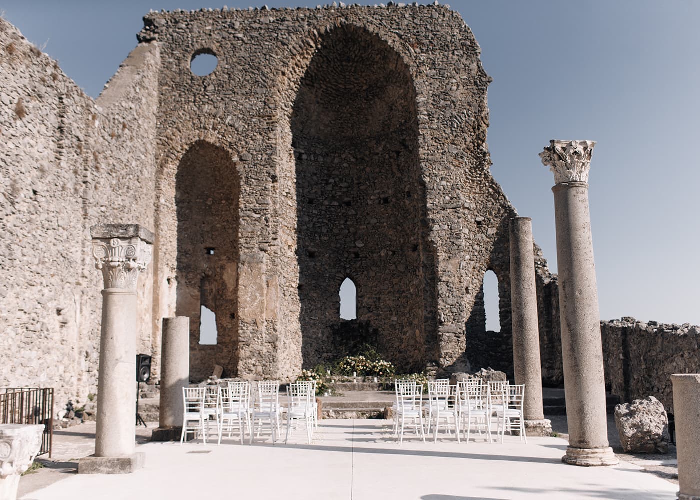 View of Basilica of St Eustace