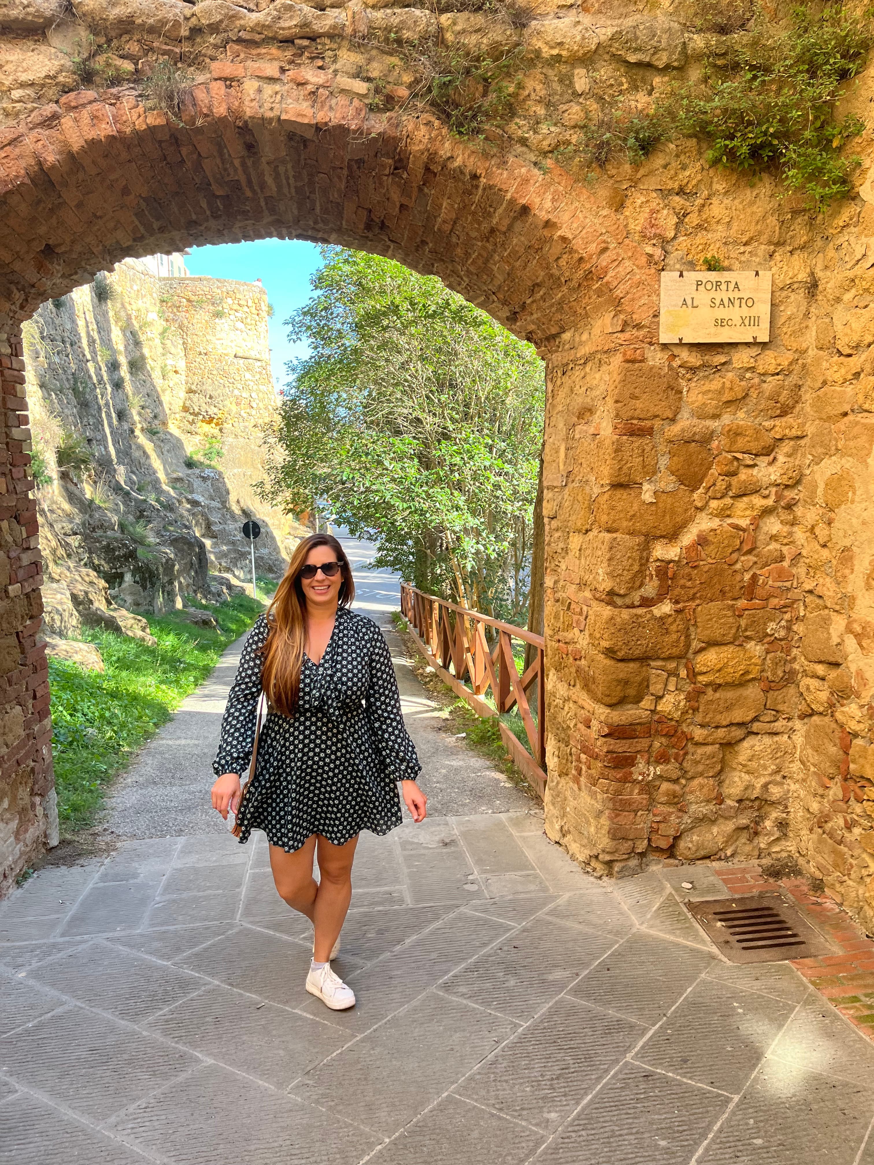 Picture of Allyson in Tuscany