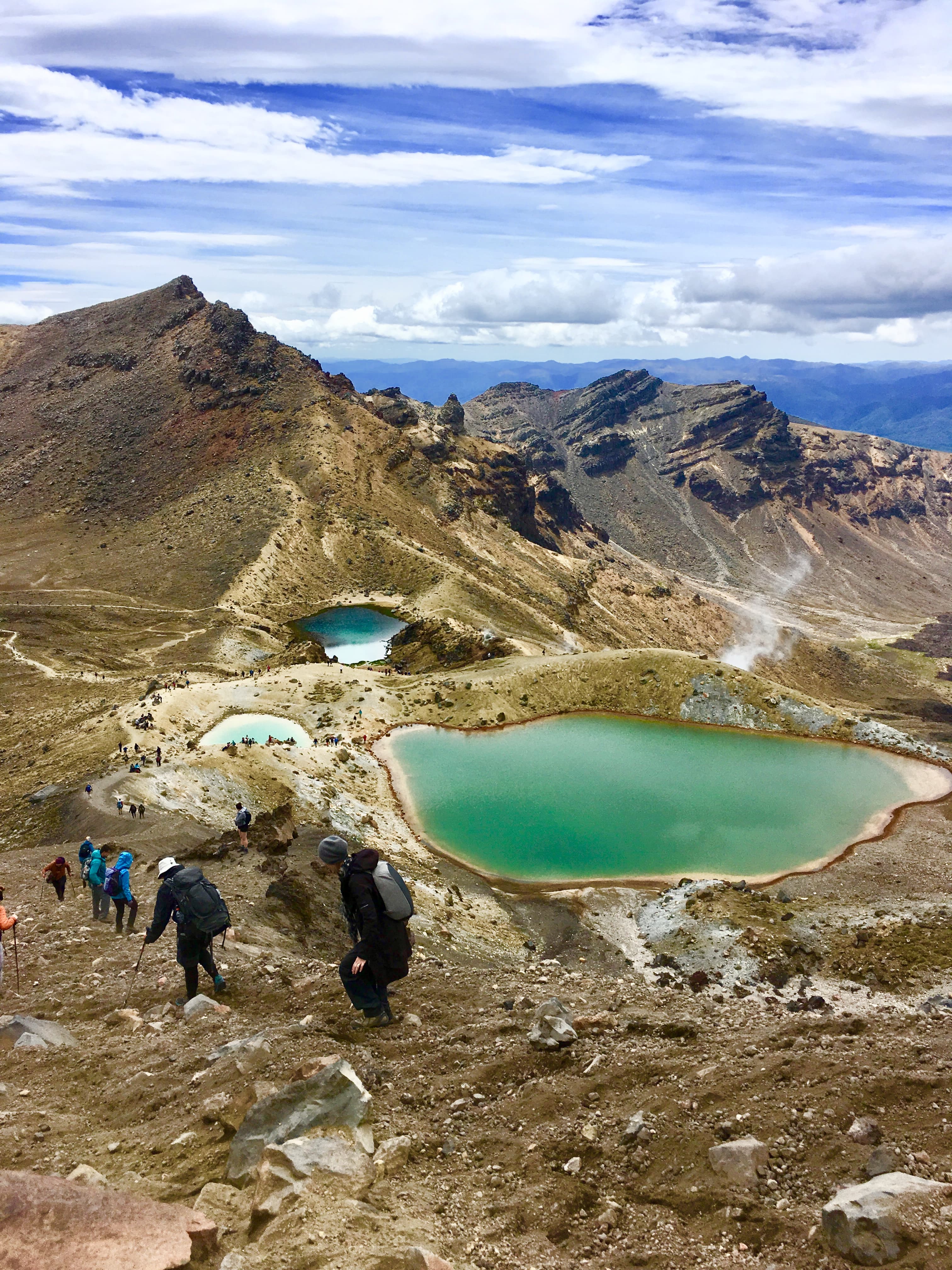 Beautiful view of Tongariro National Park