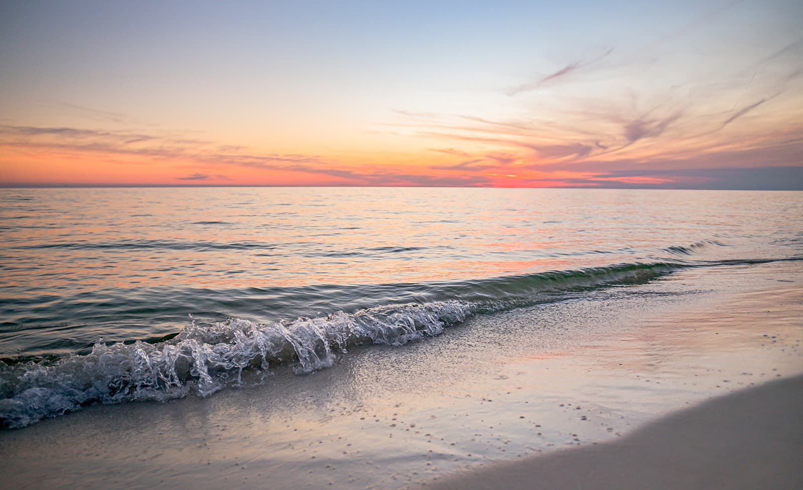 Beautiful view of the beach