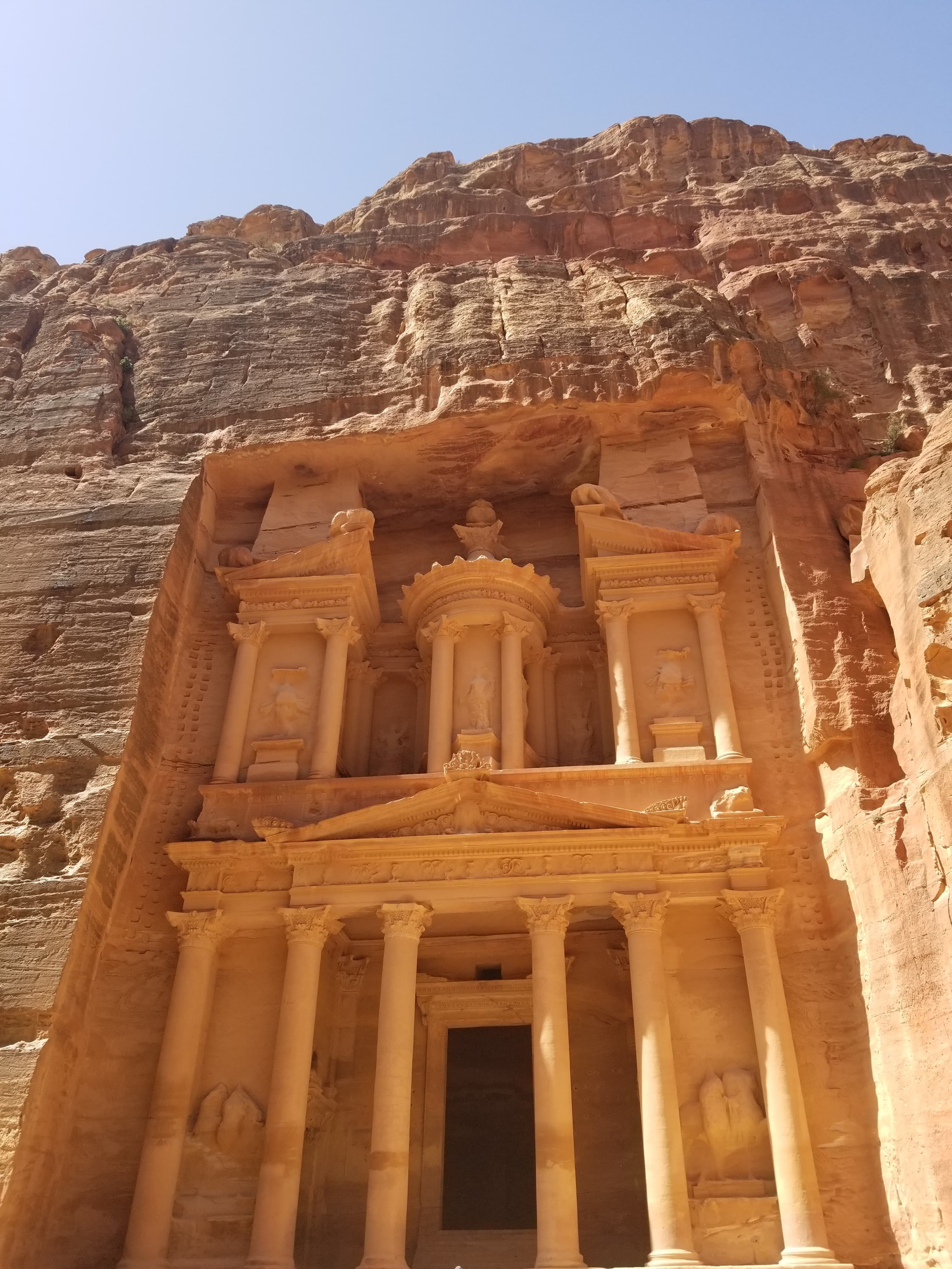 View of The Treasury in Petro