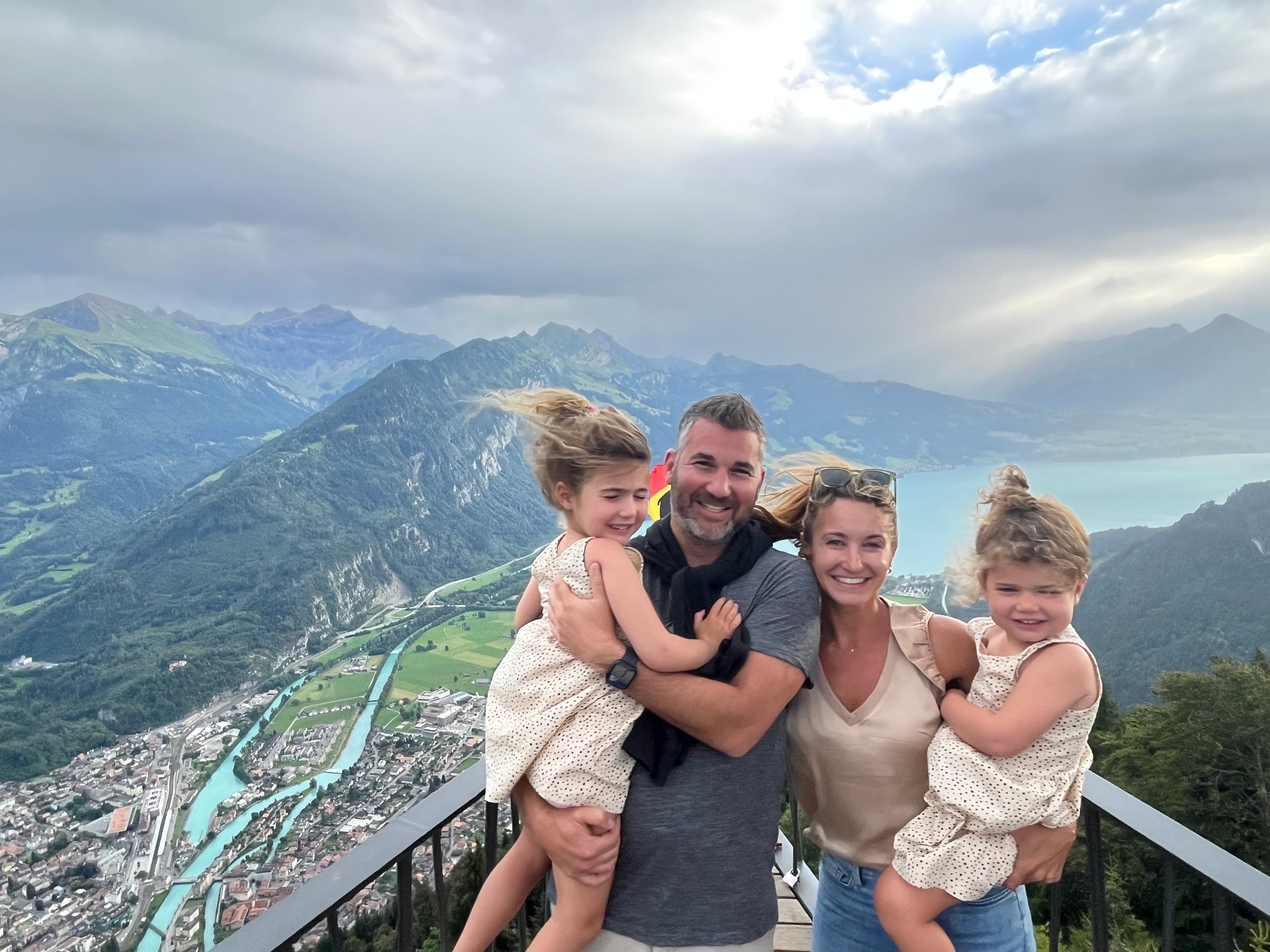 Picture of Meghan with family