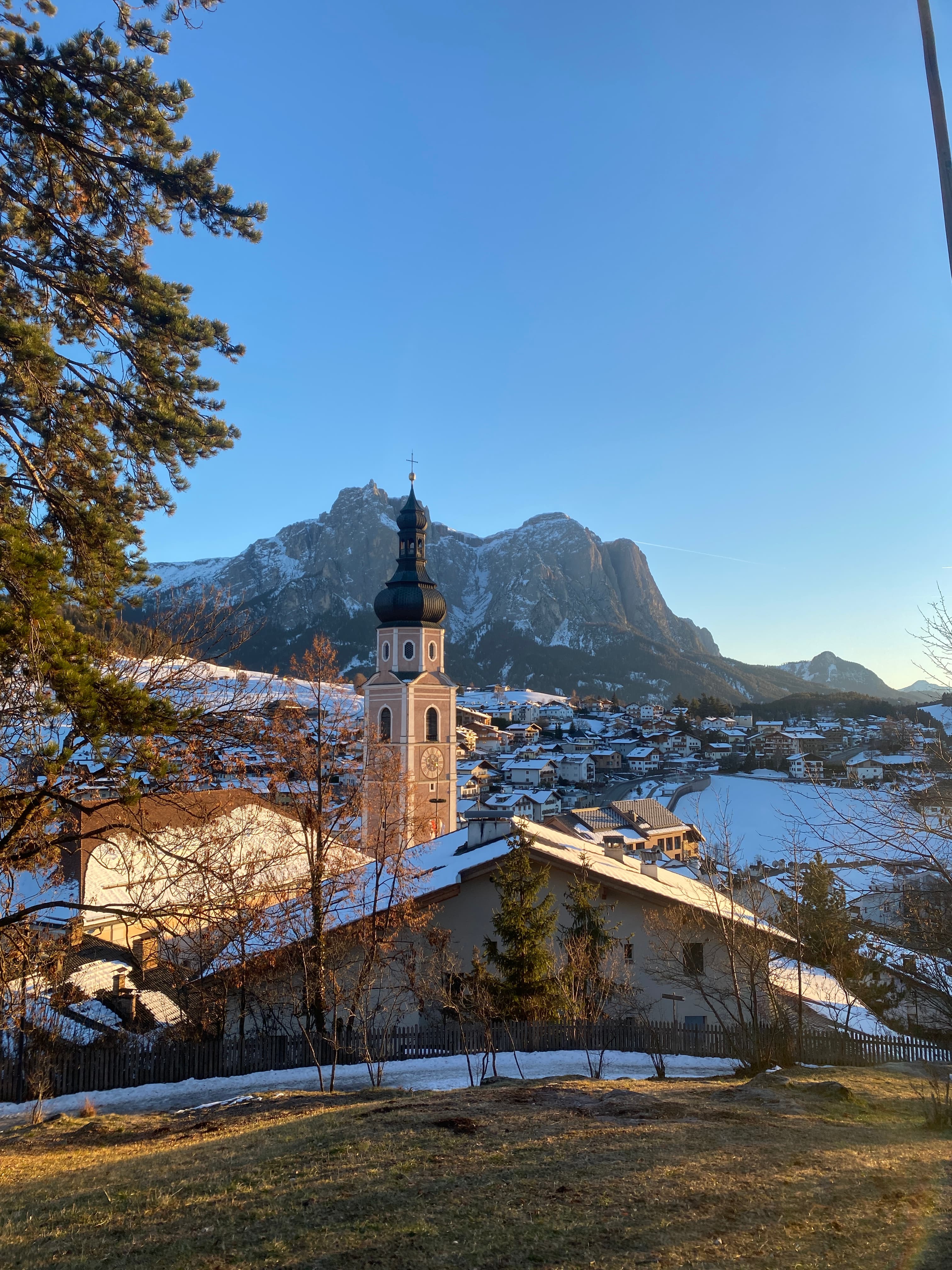 Beautiful view of the Swiss Alps