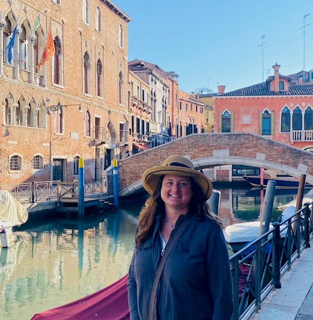 Picture of Heather in Italy