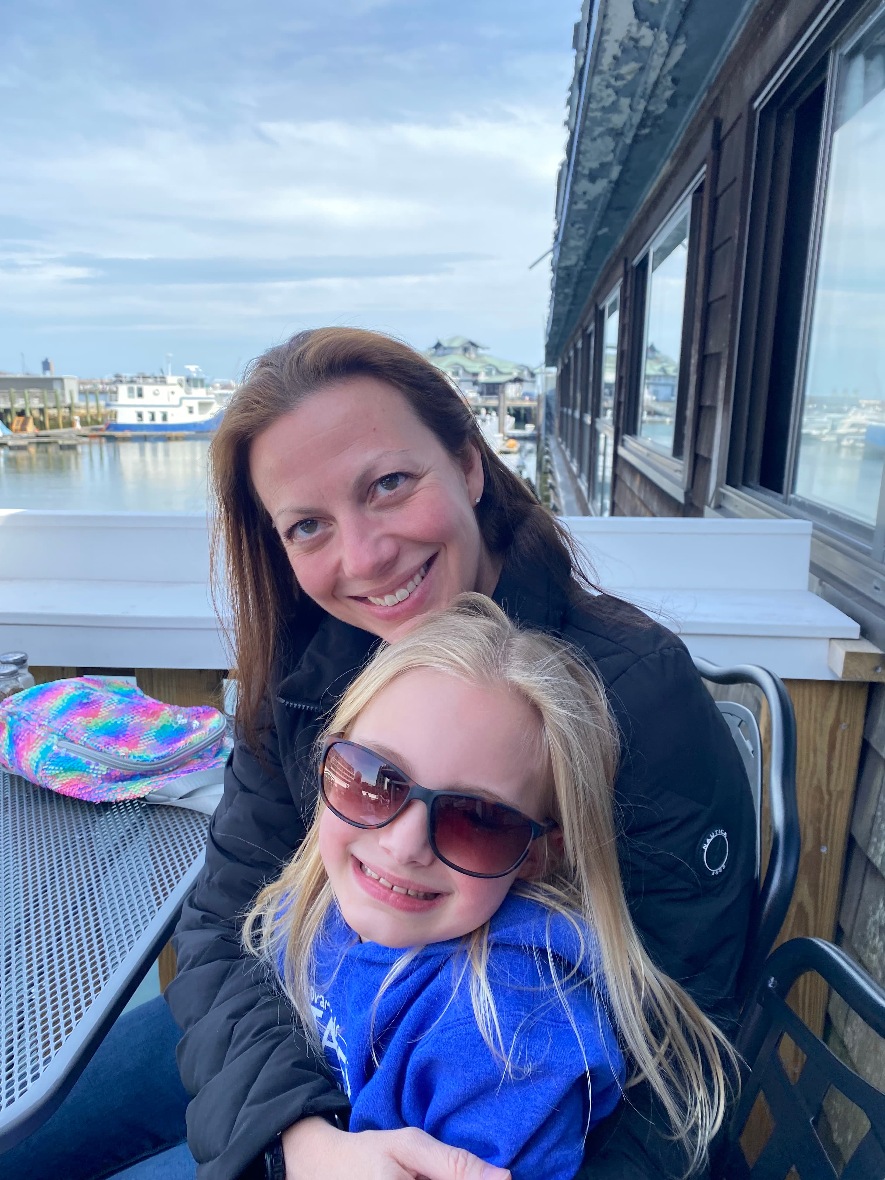 Picture of Kristie with kid