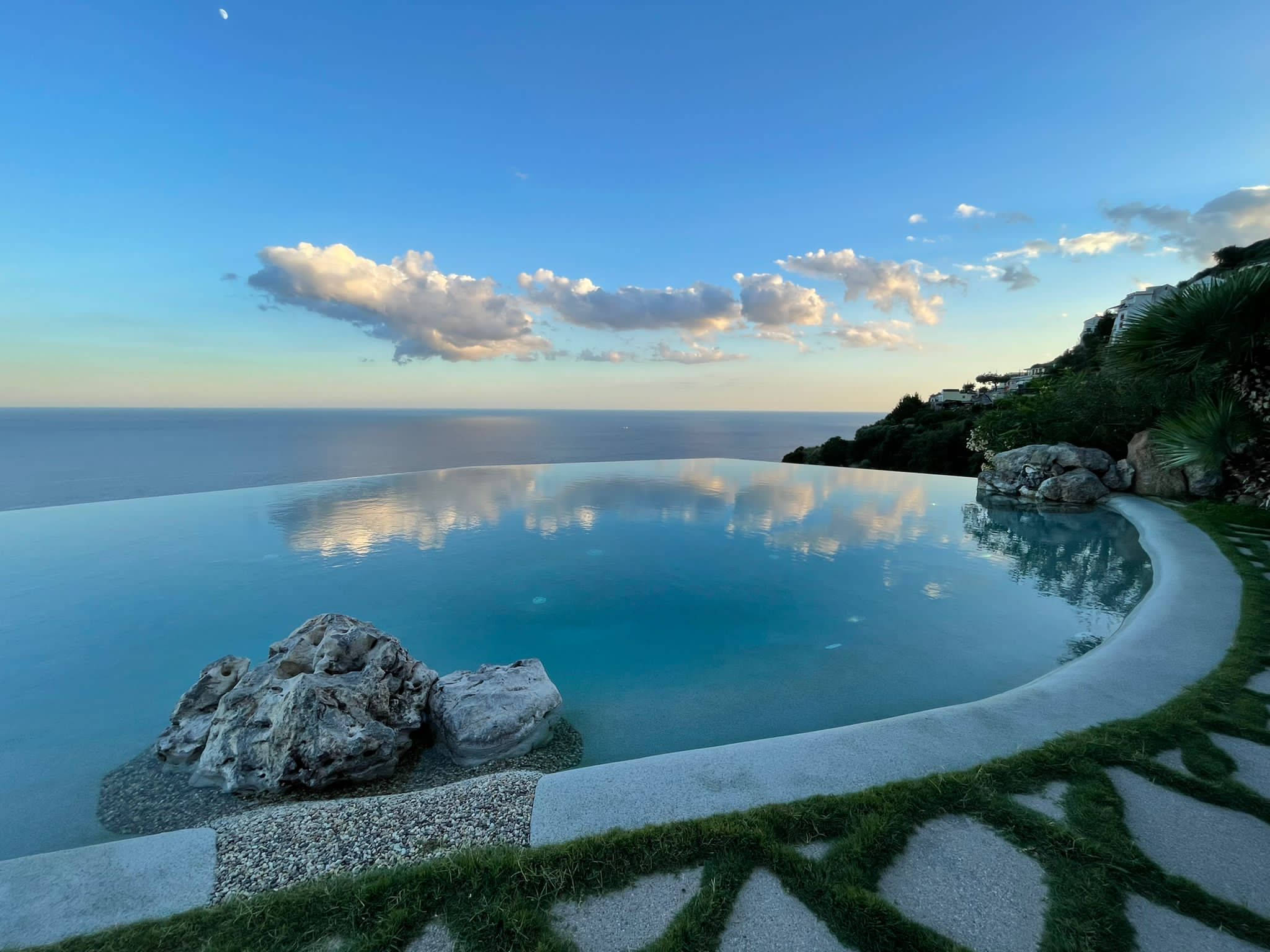 BEautiful view from Monastero Santa Rosa Hotel & Spa