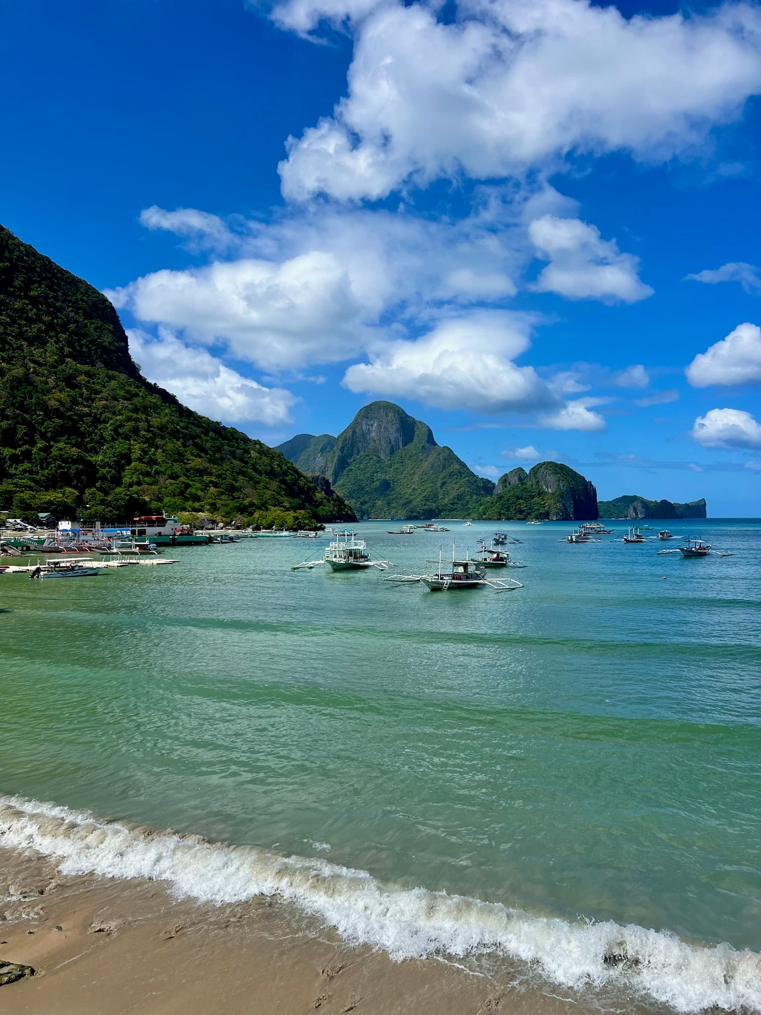 Beautiful view of beach