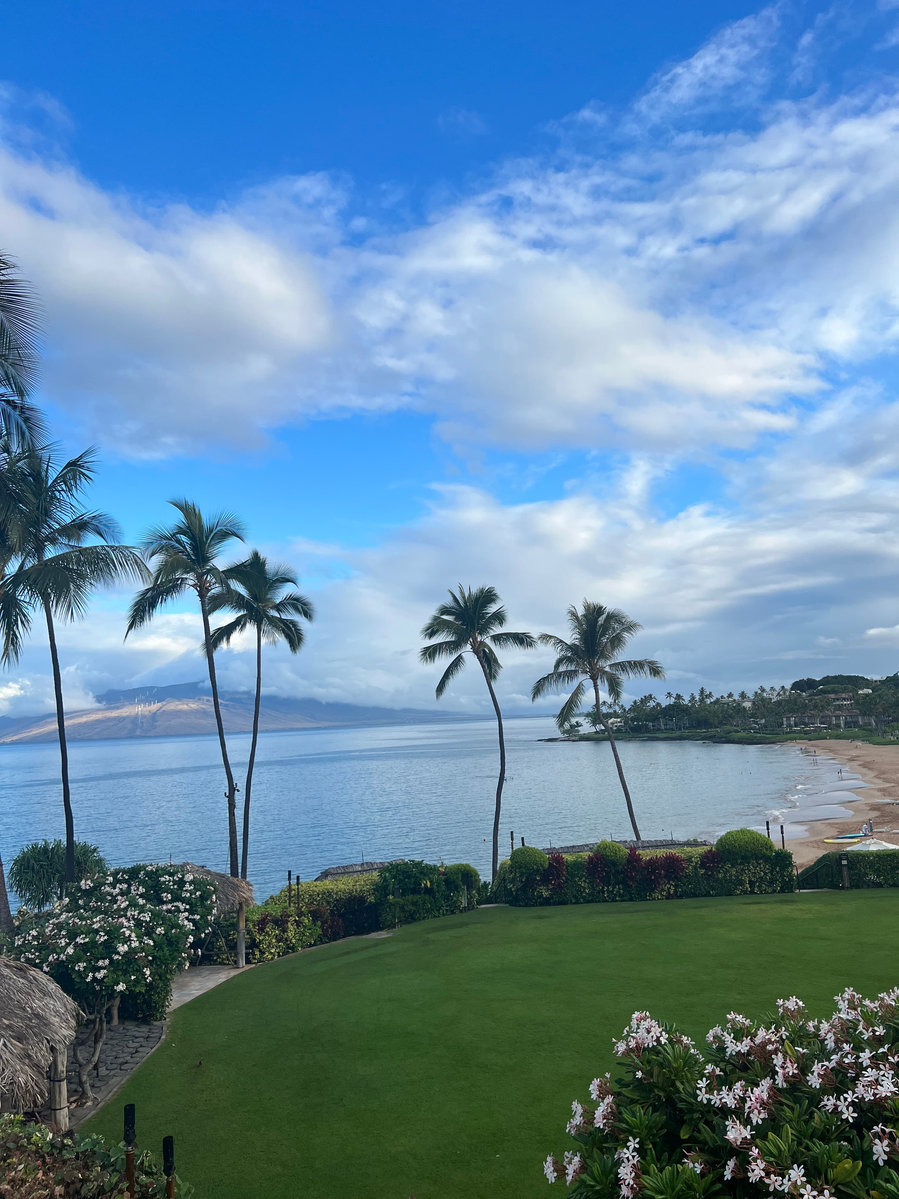 Beautiful view of Four Seasons Resort Maui at Wailea