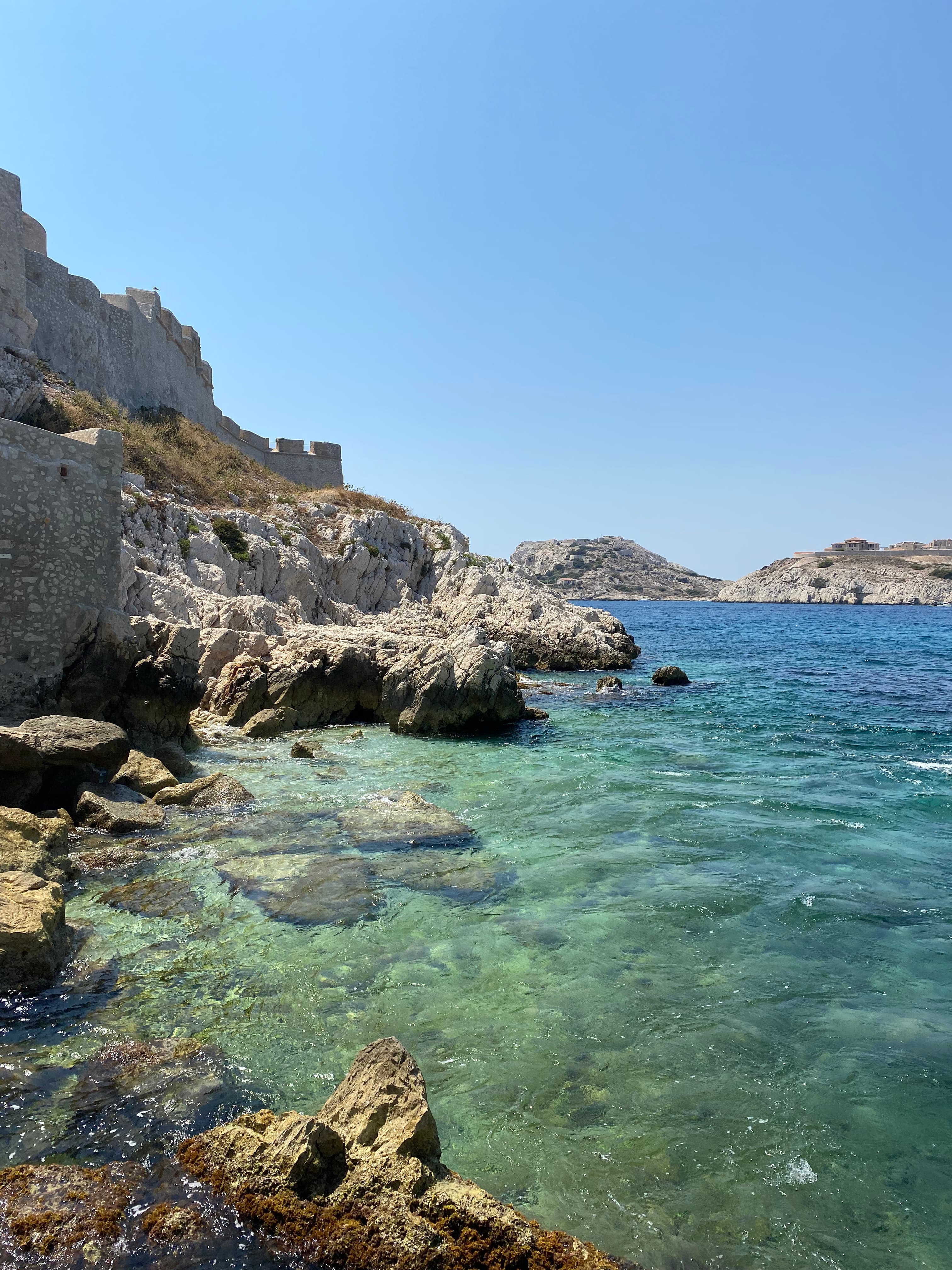 Beautiful view of Château d'If castle