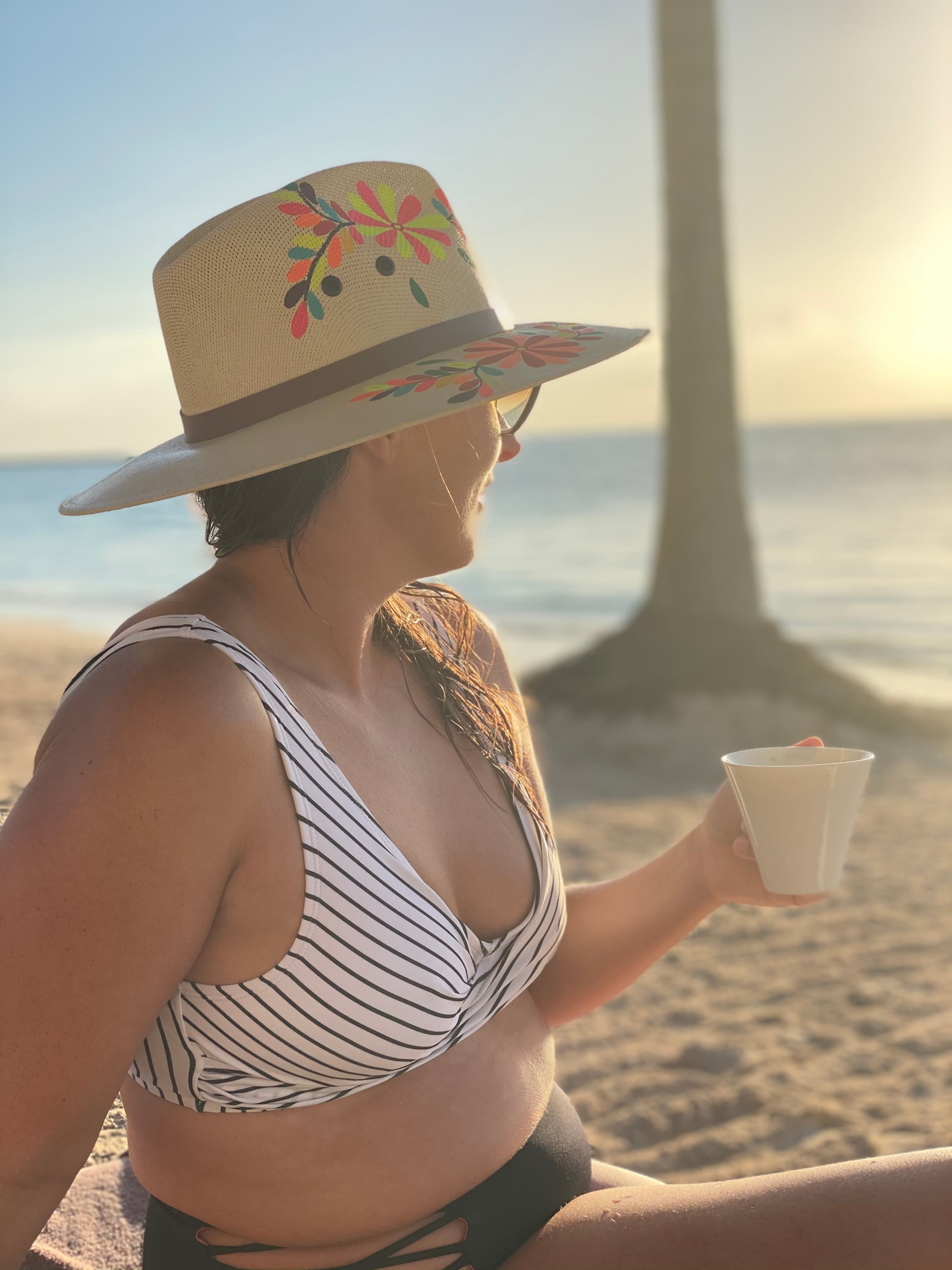 Picture of Kelly on beach