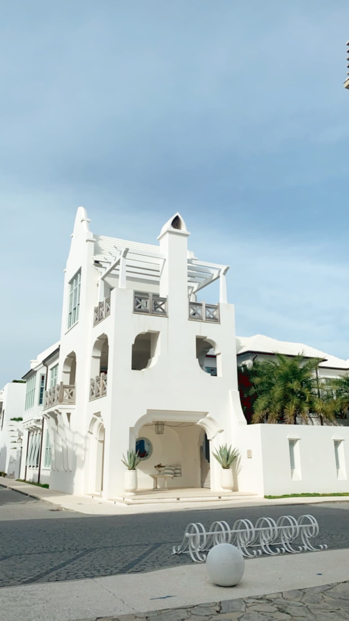 Beautiful view of White Bungalow