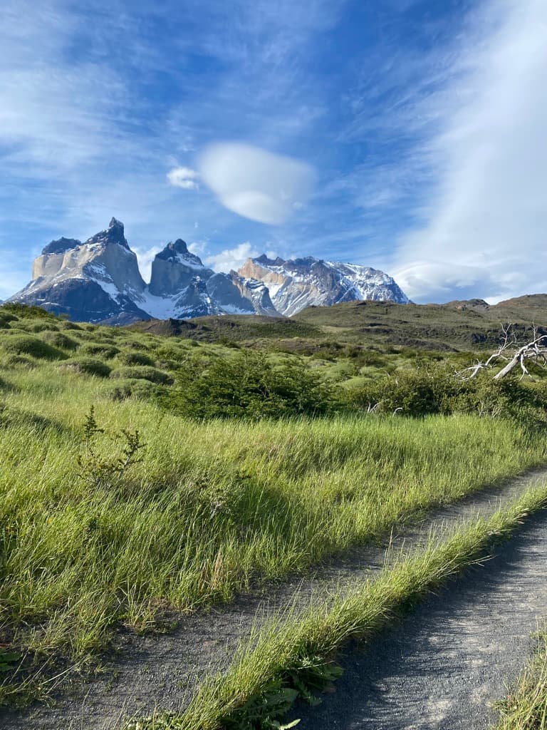 Beautiful view of Torres del Paine National Park