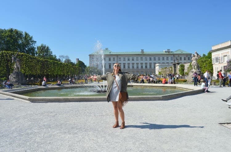 Picture of Mckenzie at Mirabell Palace