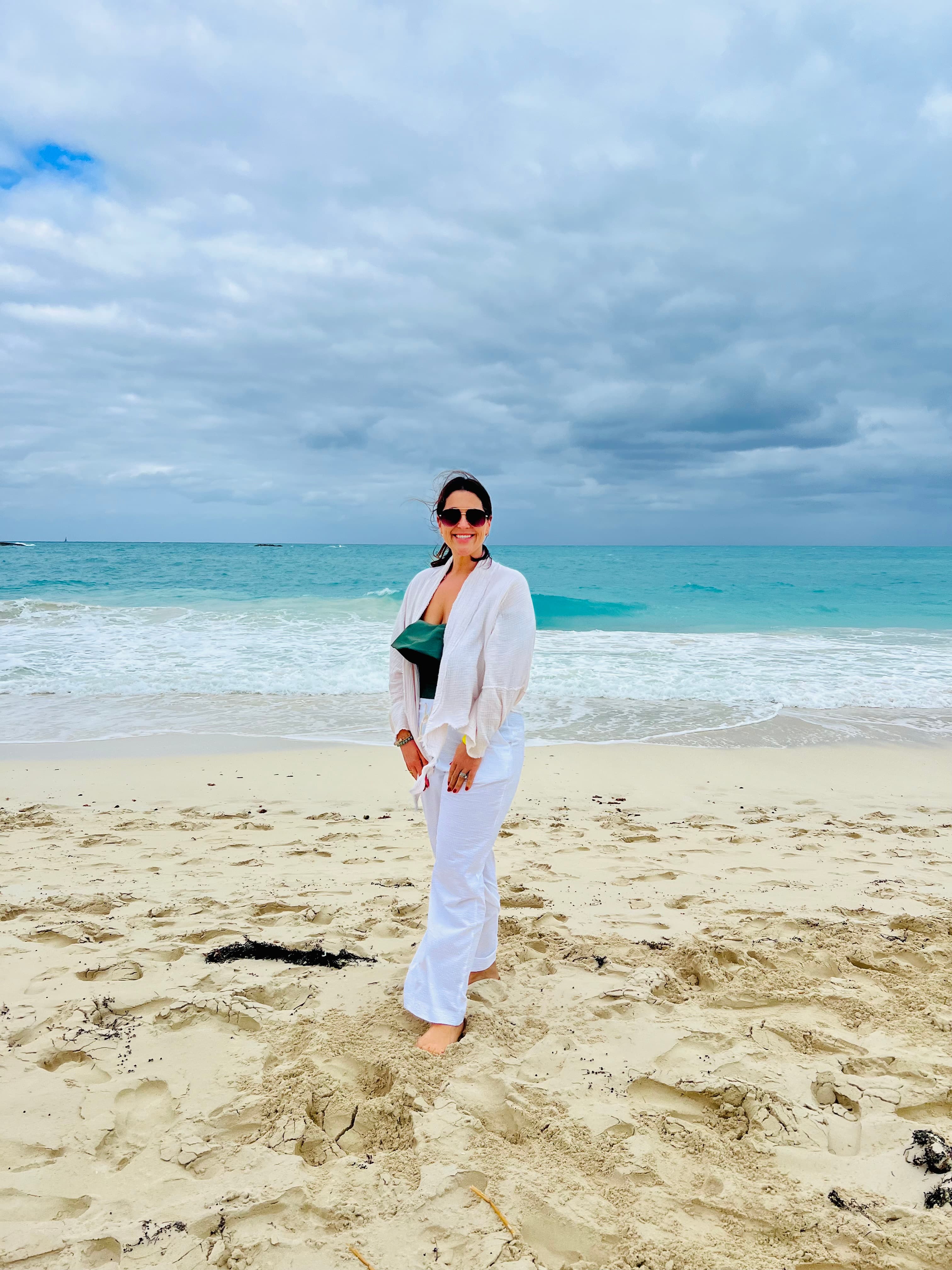 Picture of Hollie on beach