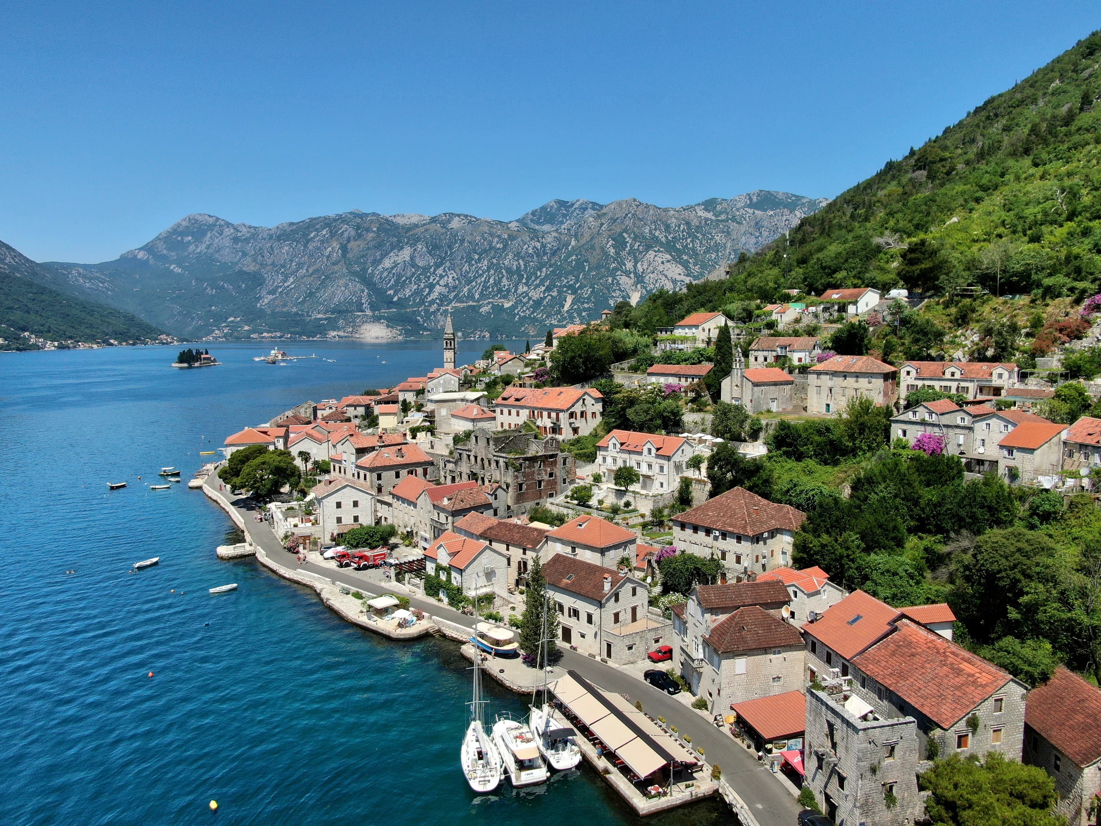 BEautiful view of Montenegro's Coast
