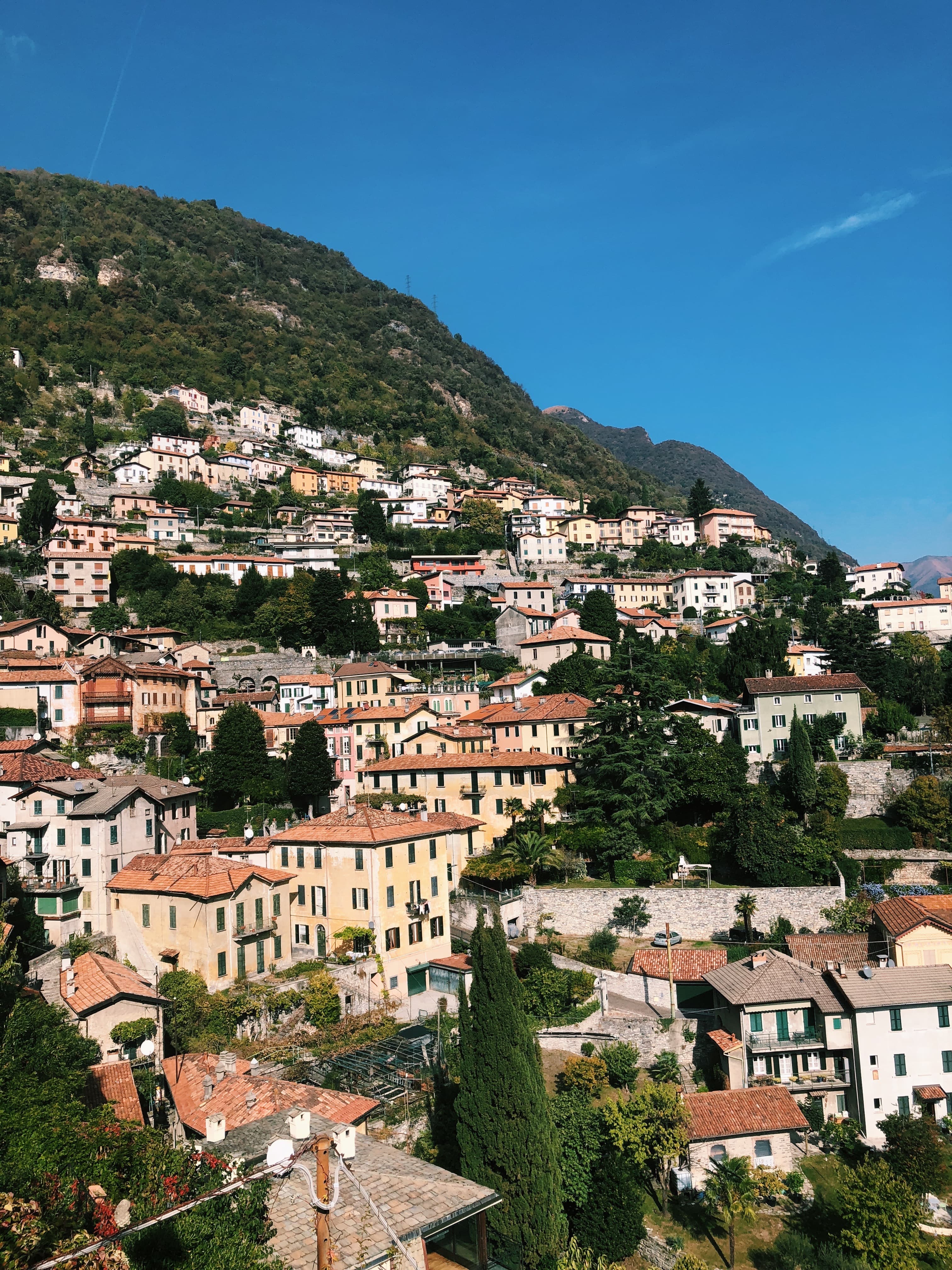 BEautiful view of Moltrasio