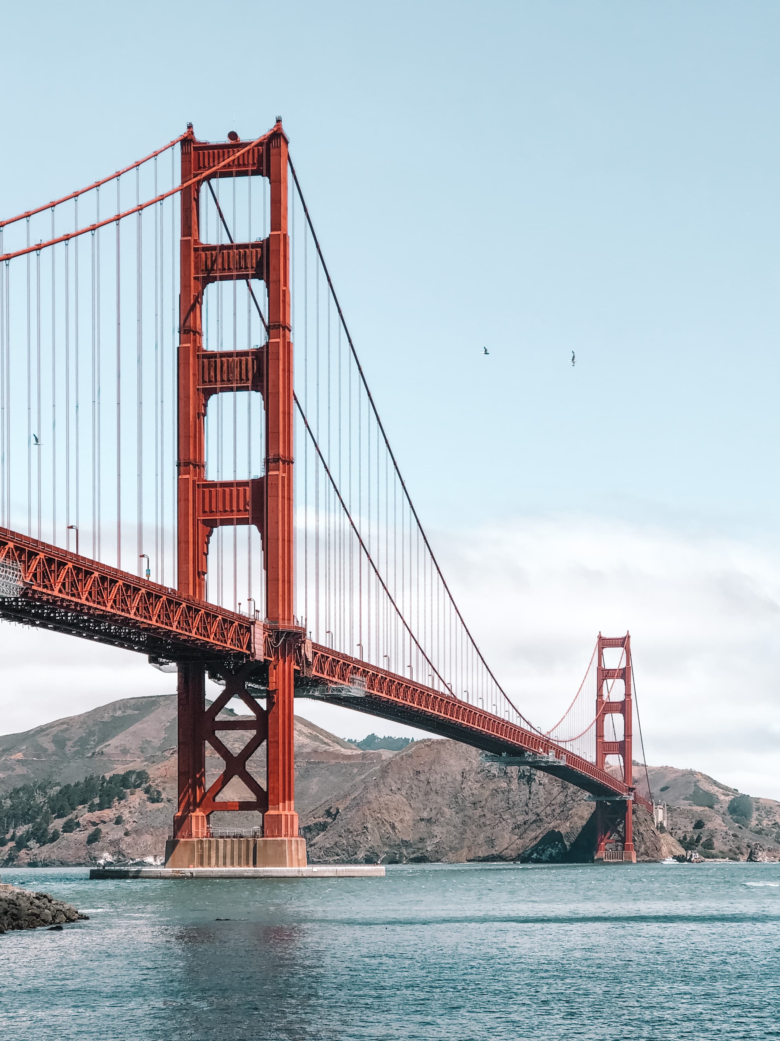 Beautiful view of Golden Gate Bridge