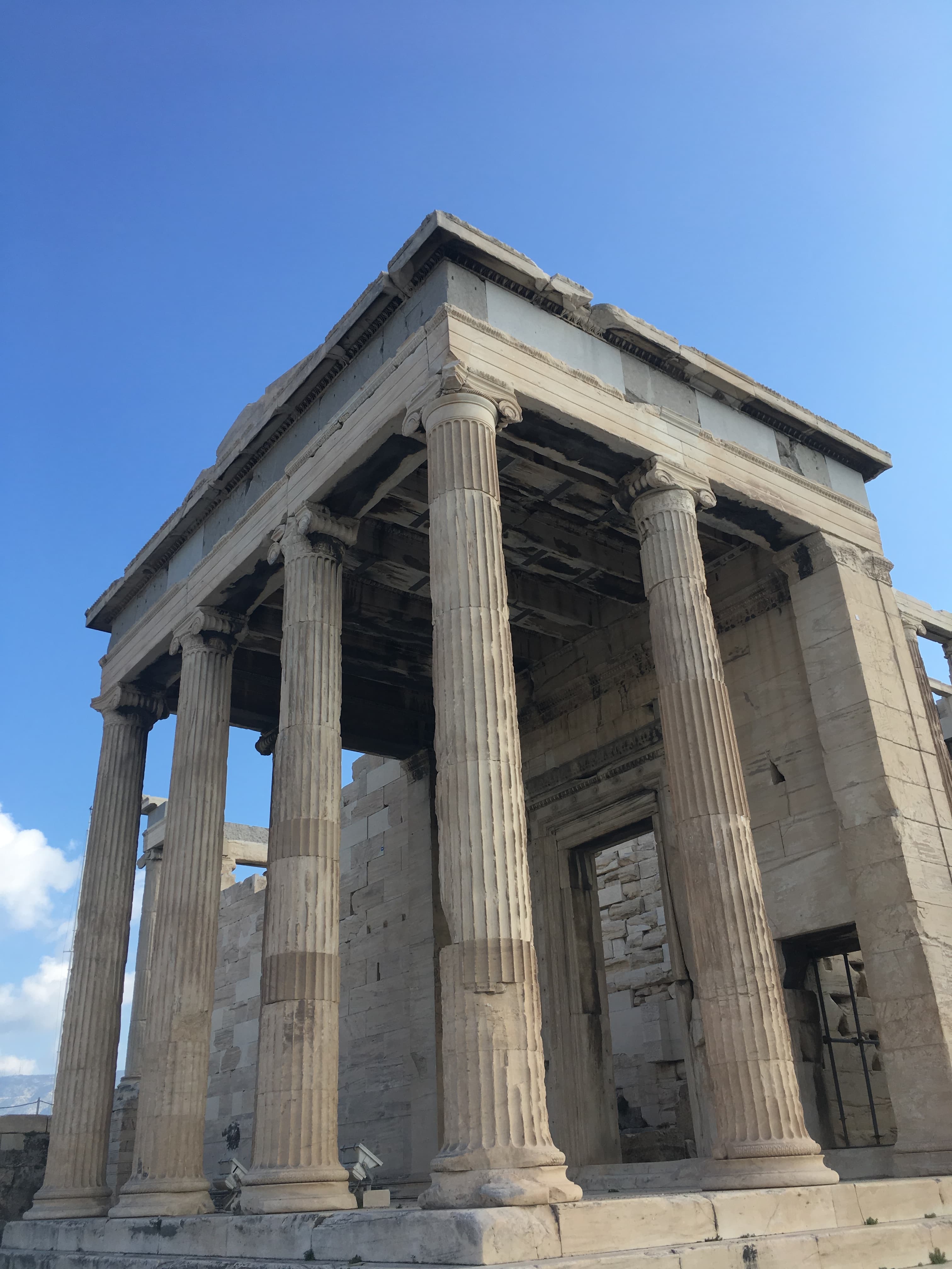 Beautiful view of Temple of Athena Nike