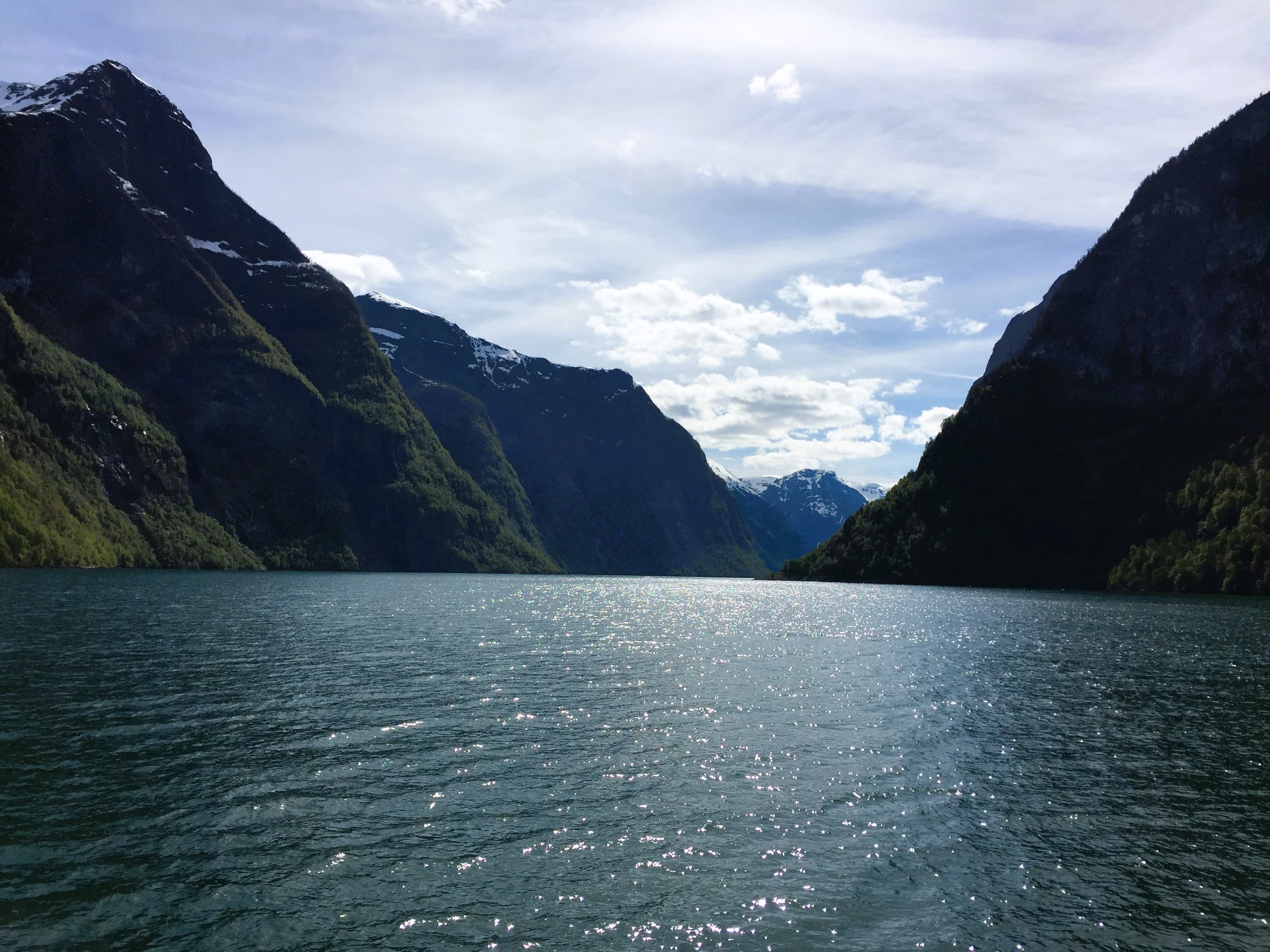 Beautiful view of Sognefjord
