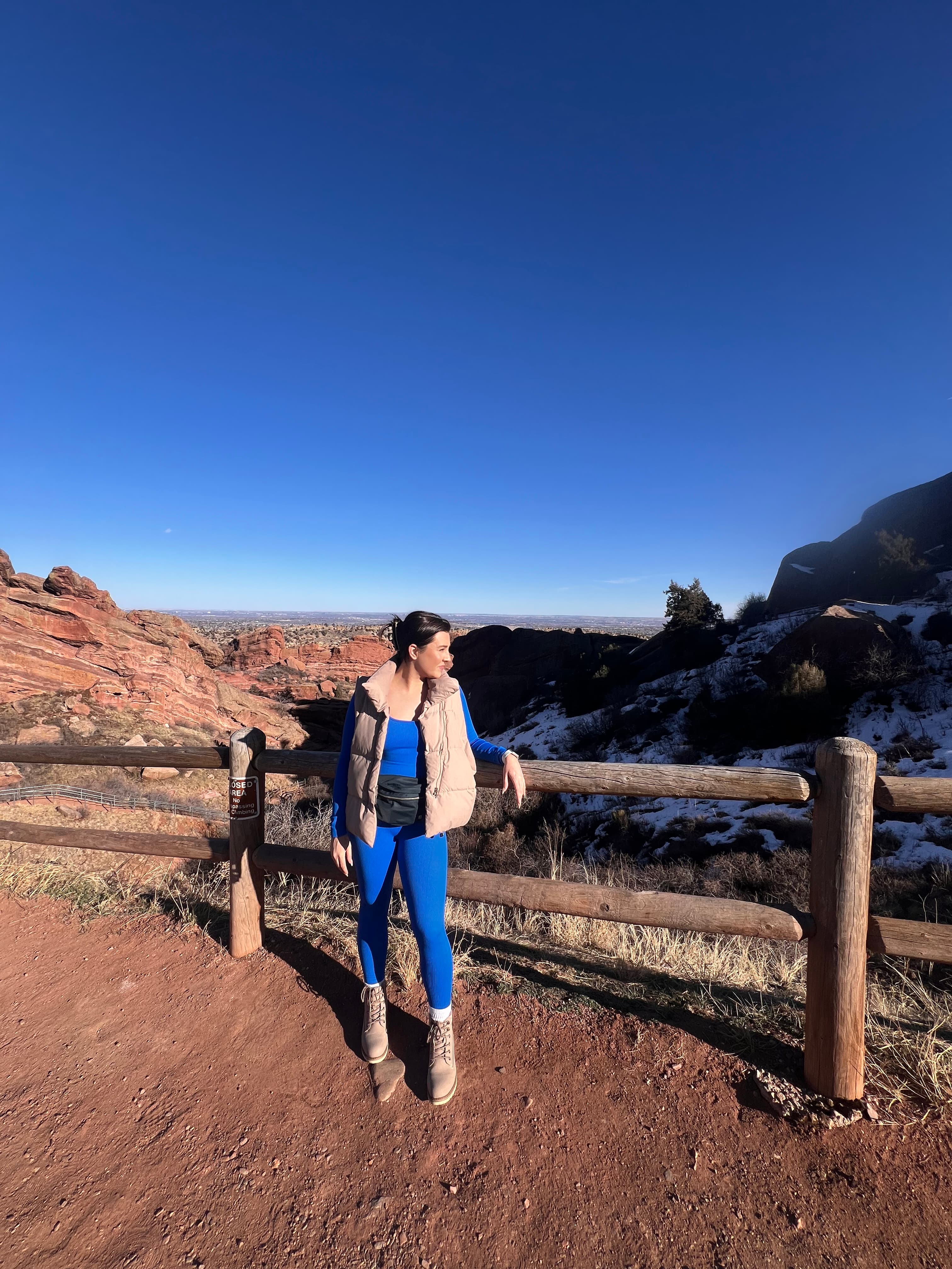 Picture of Carolyn in blue