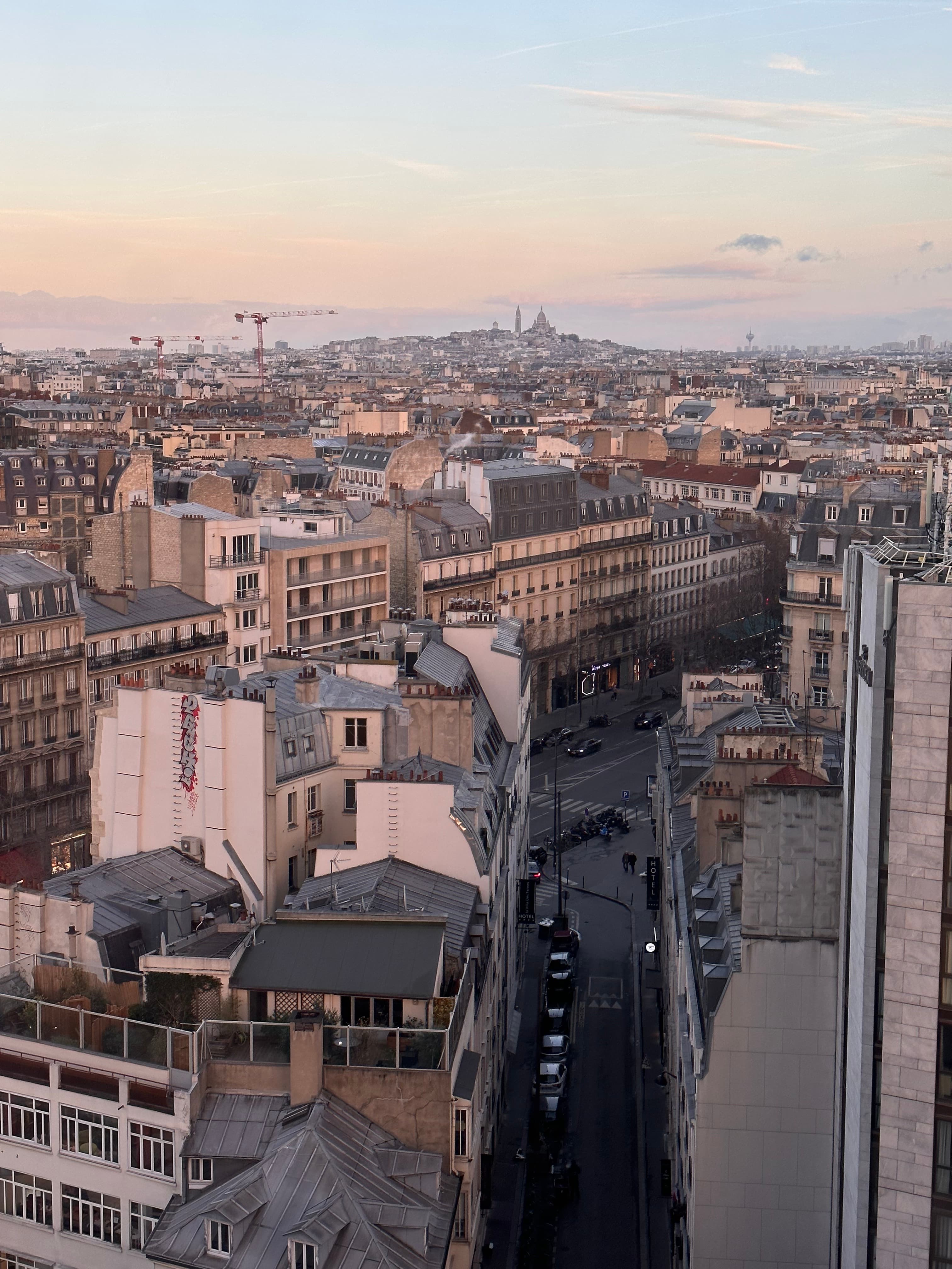 Beautiful view of paris