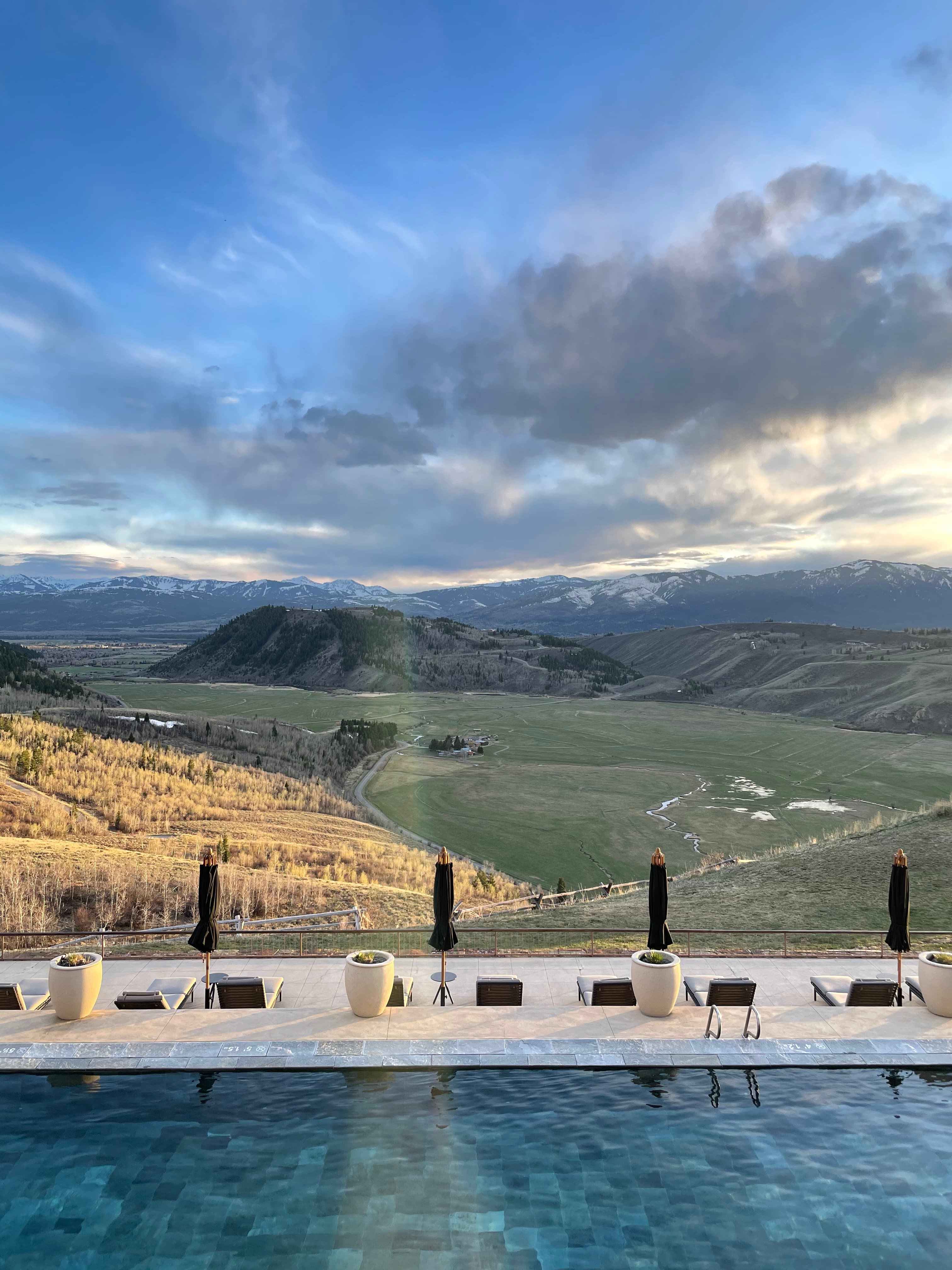 Beautiful view from pool