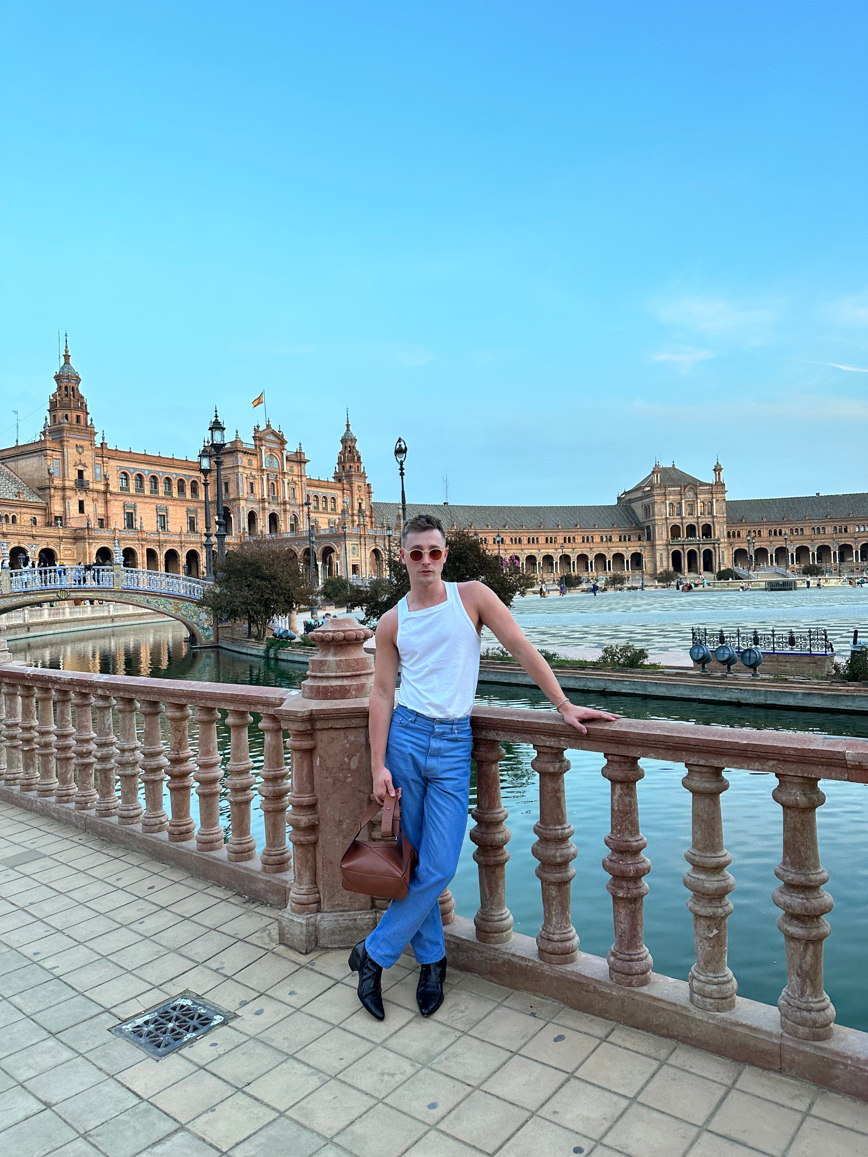 Picture of Colton at Plaza de España