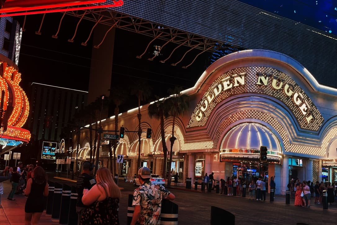Beautiful view of Golden Nugget Las Vegas Hotel & Casino