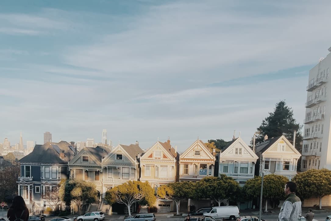 A beautiful picture of The Painted Ladies
