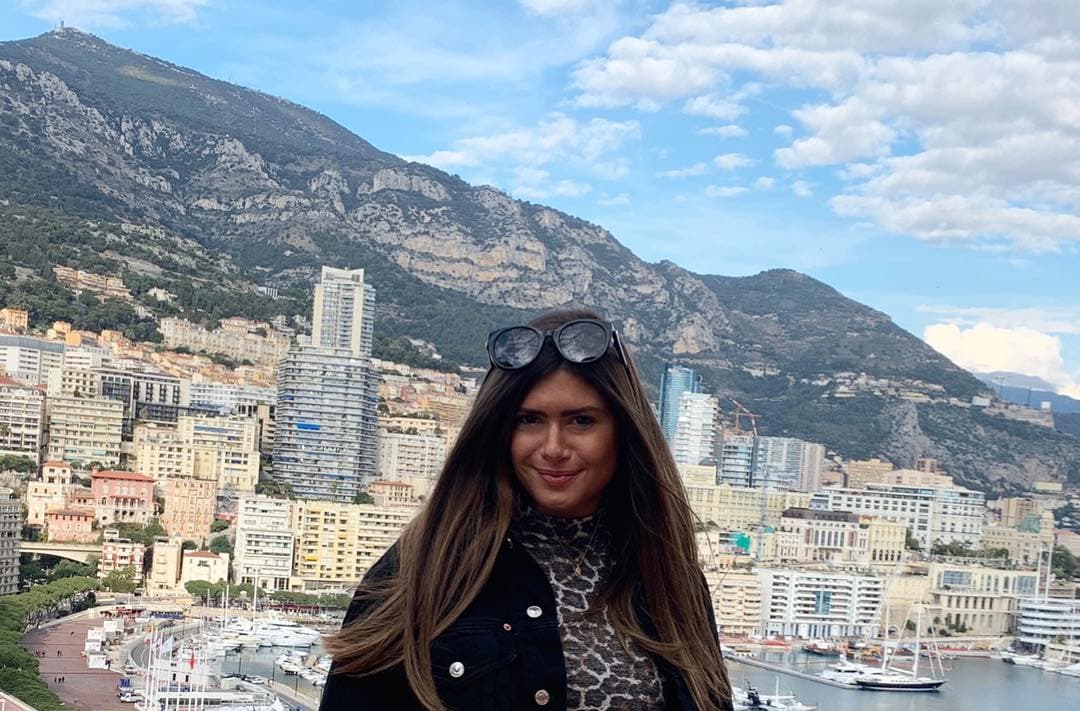 Beautiful view of a coastal city